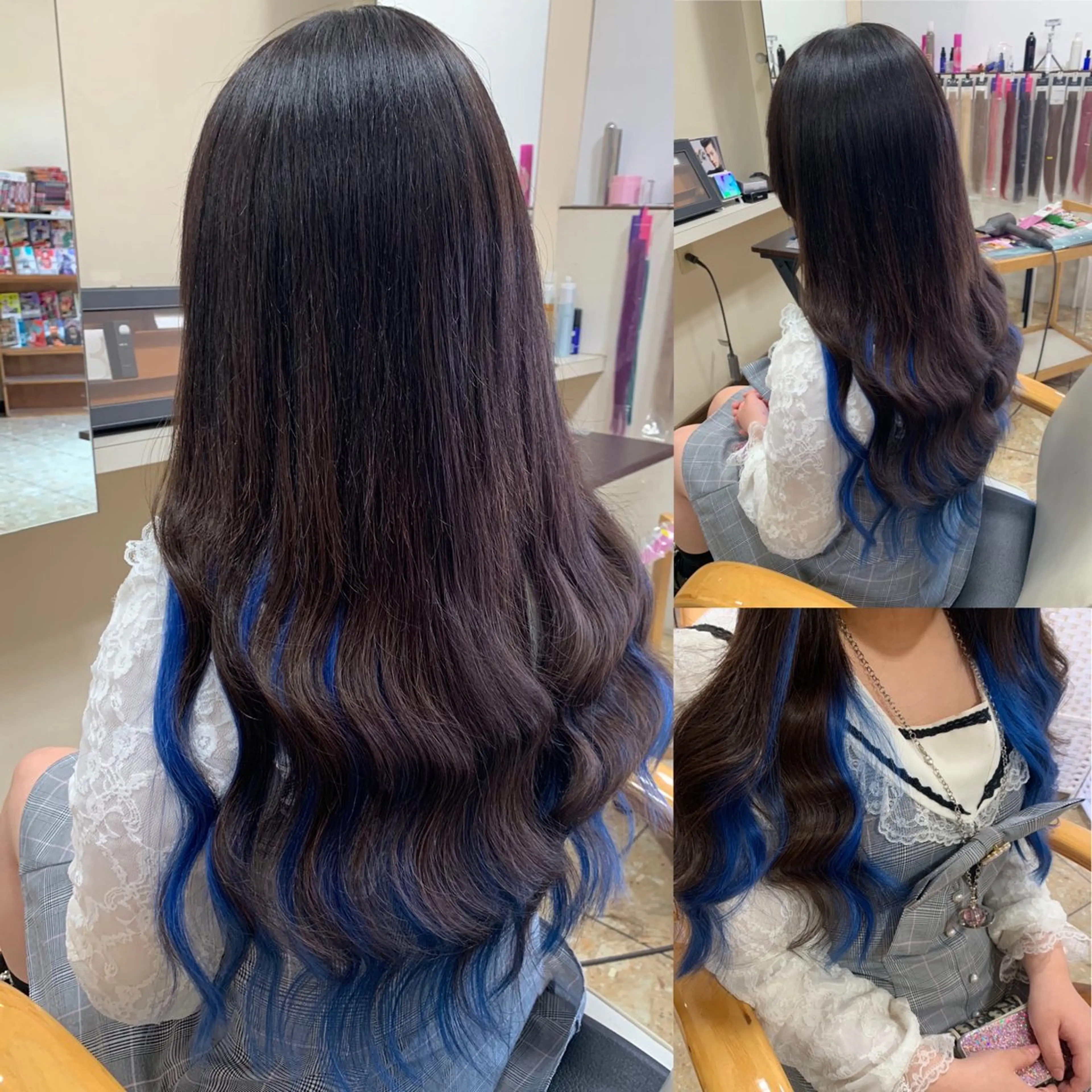 ロング シールエクステ エクステ ヘアーサロンaxia所属・上田 英樹のヘアスタイル