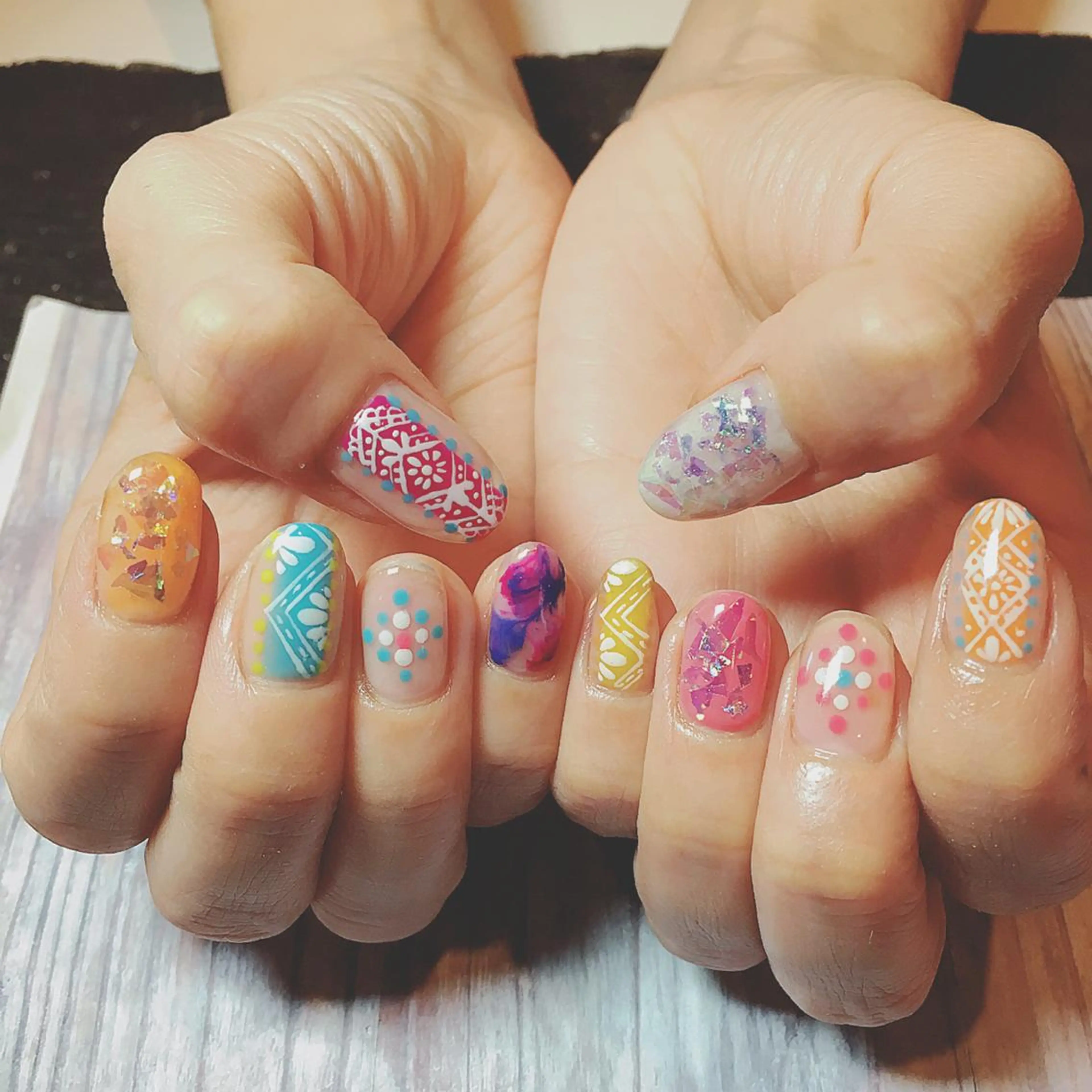 ネイル 森山 舞のネイルデザイン