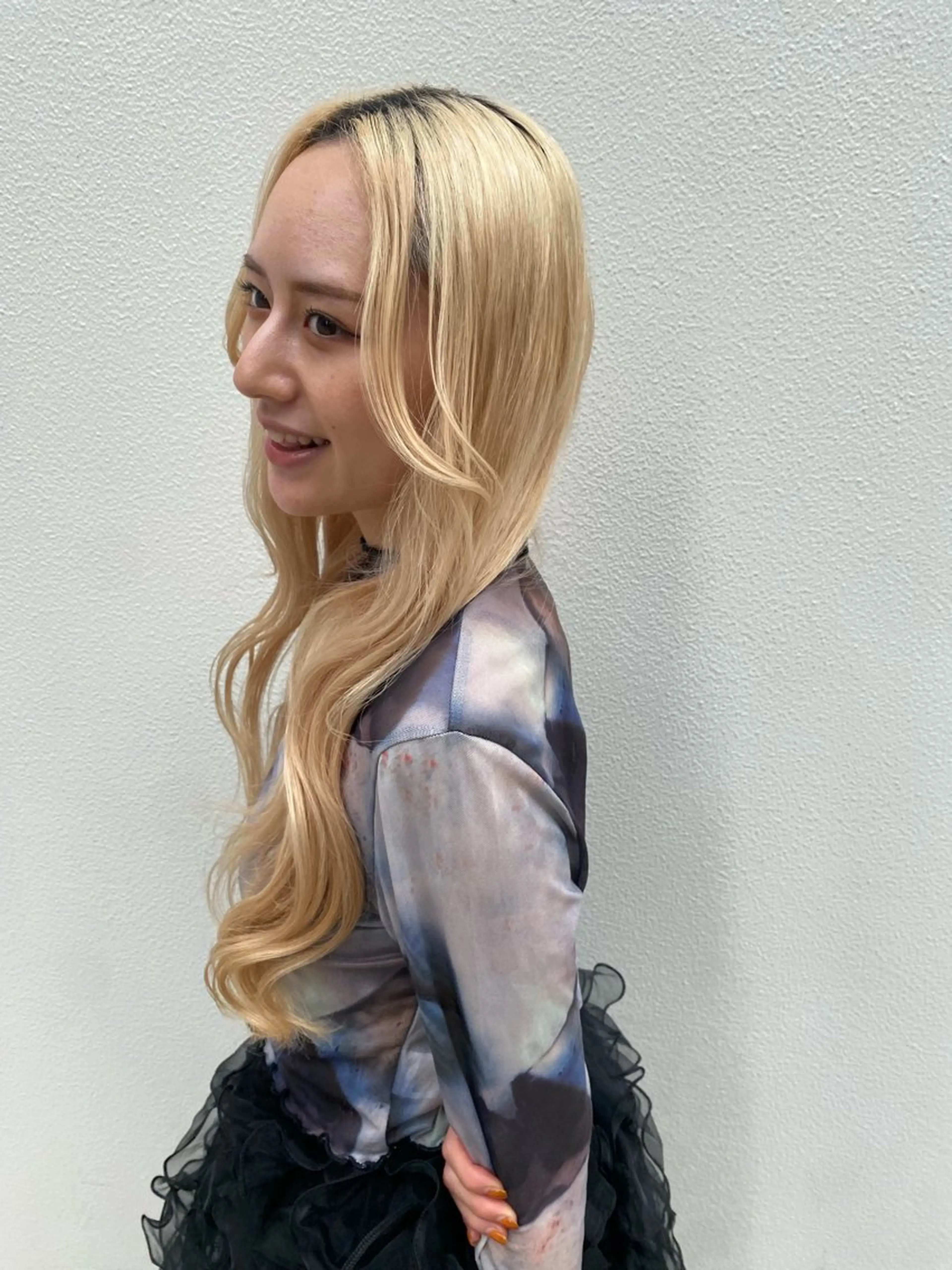 land所属・透明感カラー/レイヤ ー🌙Honokaのヘアスタイル