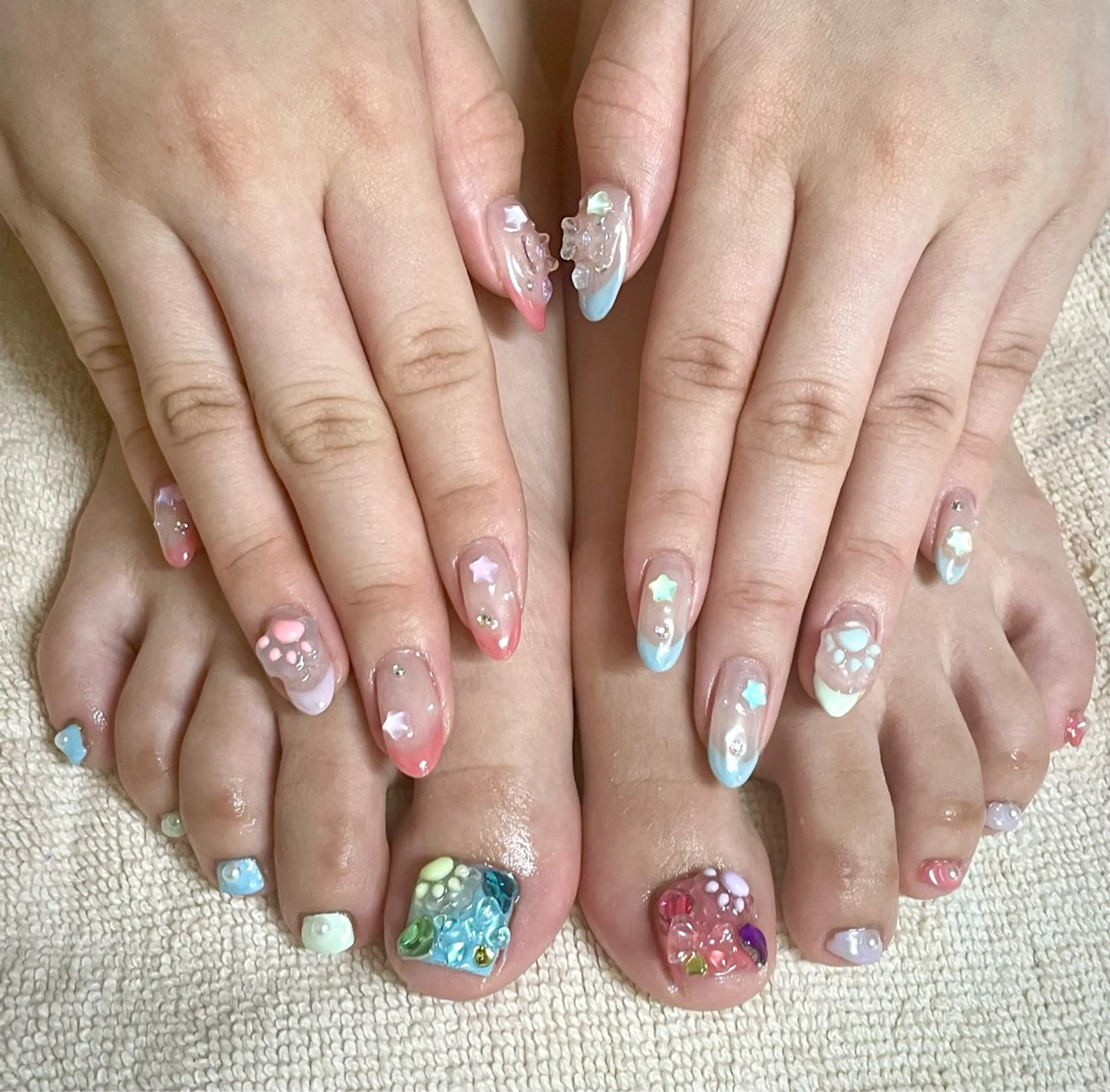 ネイル 持ち込み nailsalon sugarr所属・nailist cocoのネイルデザイン