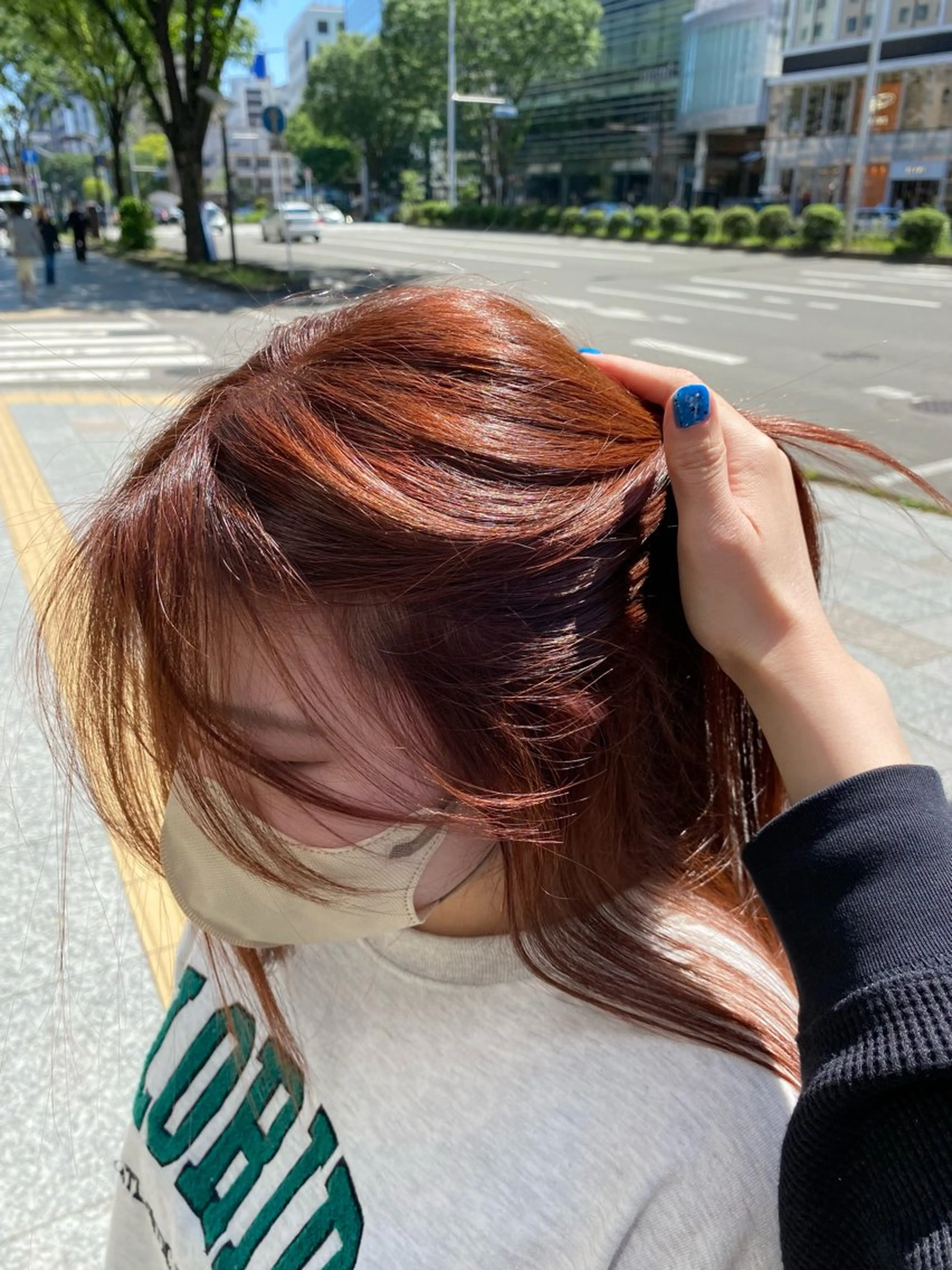 ロング カラー Yamada Ami🪐のヘアスタイル