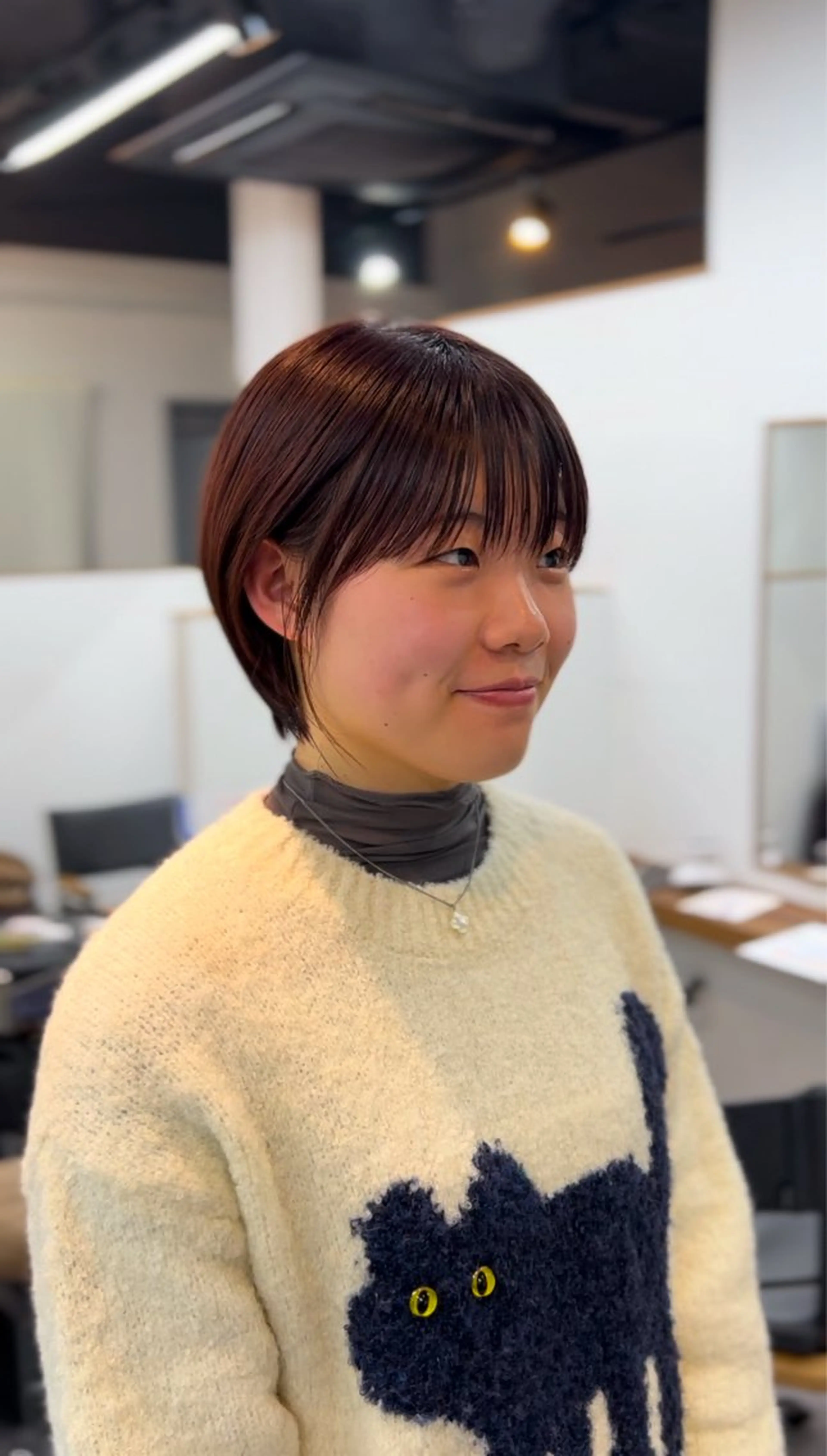 ショート カラー ショートボブ ボブ ショートヘア 表参道【髪質改善】 宮嶋勇太のヘアスタイル