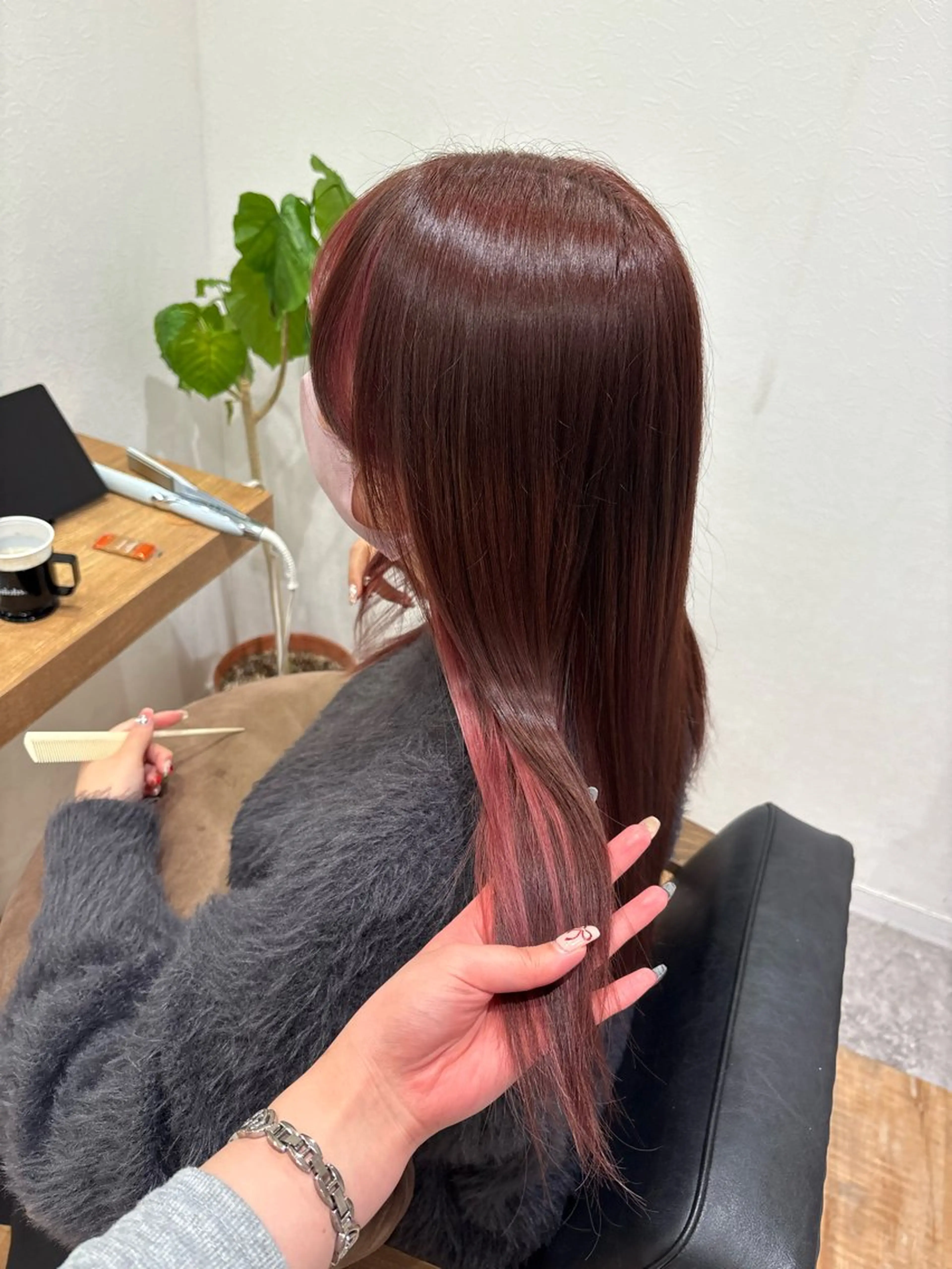 カラー ヘアカラー トリートメント 透明感カラー/ダブル カラー/MAI🎀のヘアスタイル