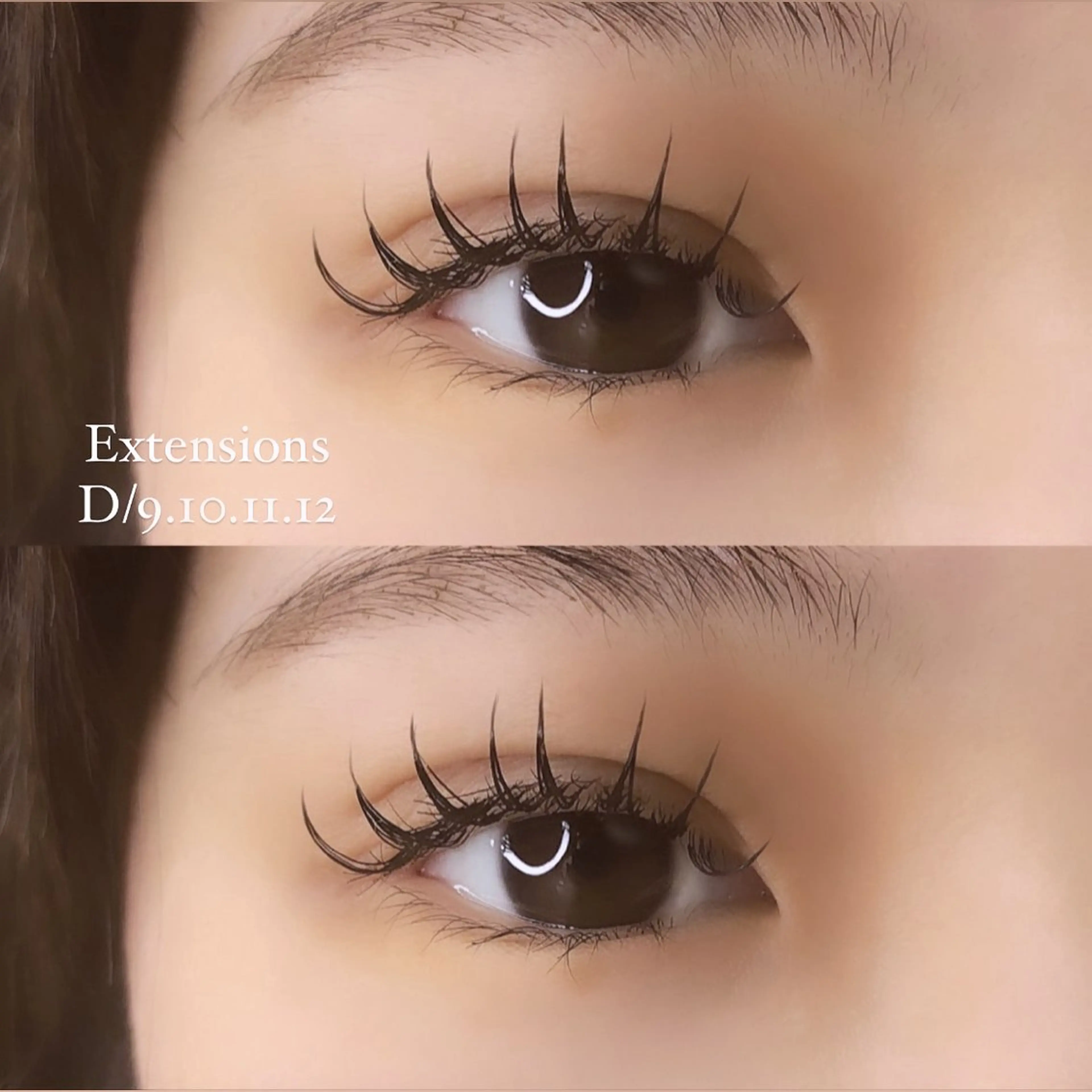 マツエク・マツパ ガレリアビューティー岡崎所属・UNLY yuzuのマツエク・マツパデザイン