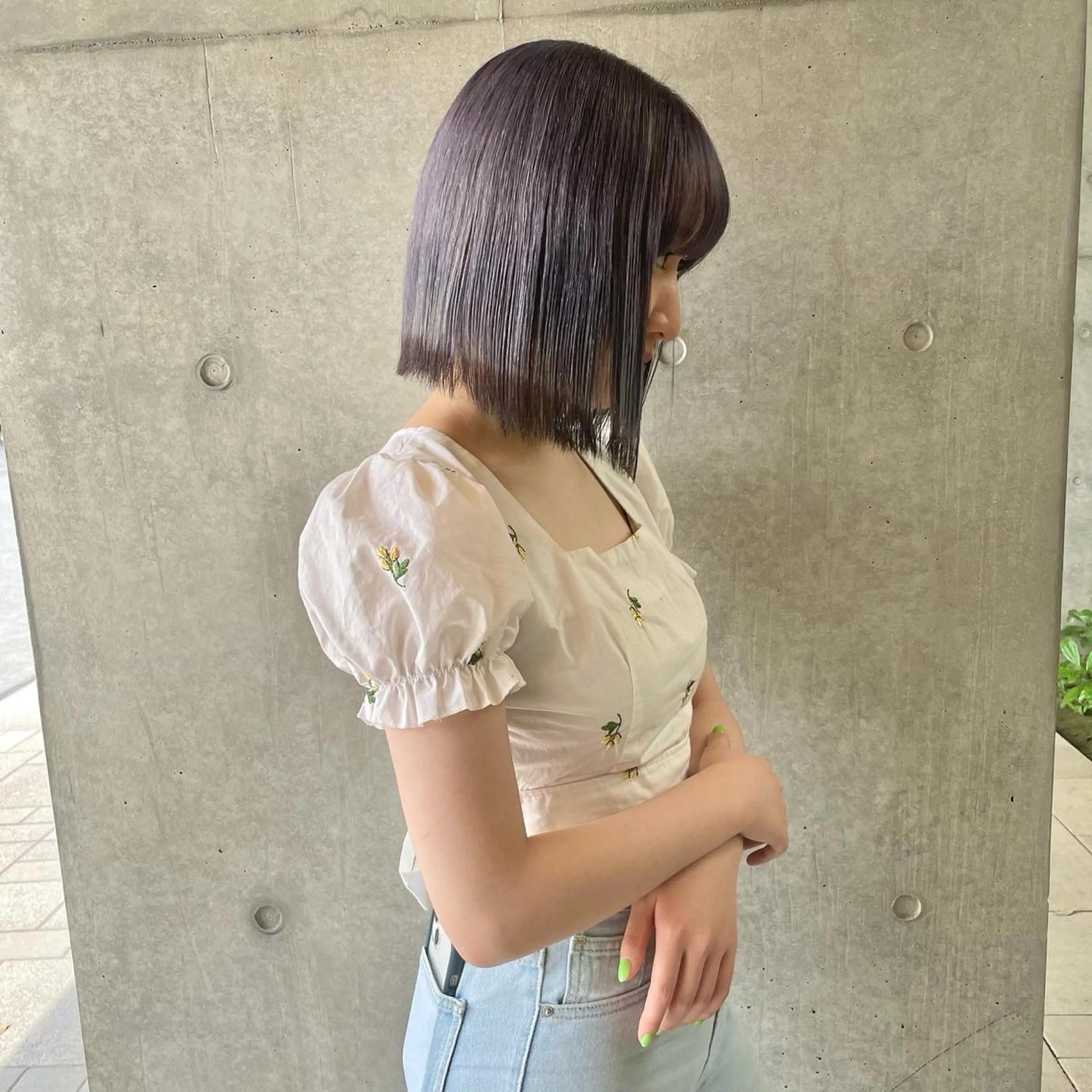 ミディアム カラー Neolive Luca　御茶ノ水店所属・透明カラー/韓国風 Subaruのヘアスタイル