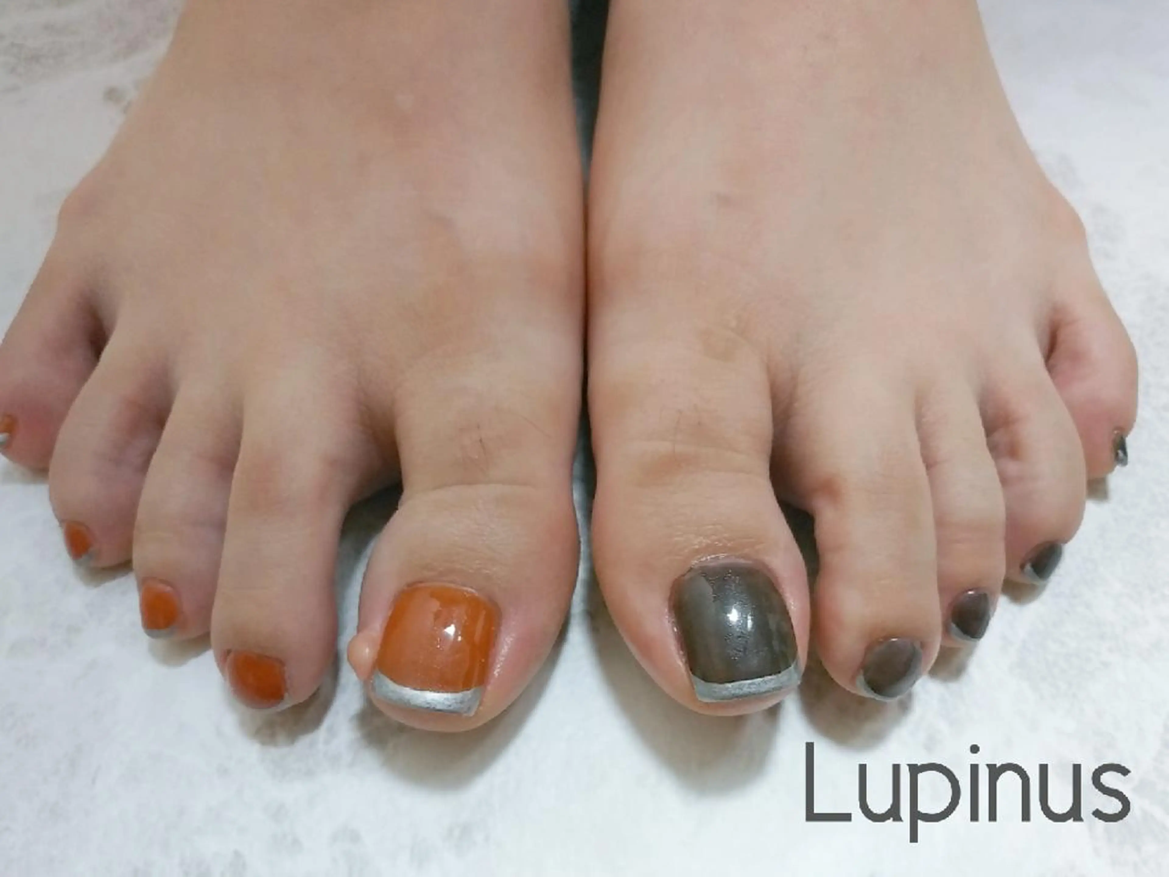 ネイル フレンチネイル シンプルネイル Lupinus所属・Lupinus ルピナスのネイルデザイン