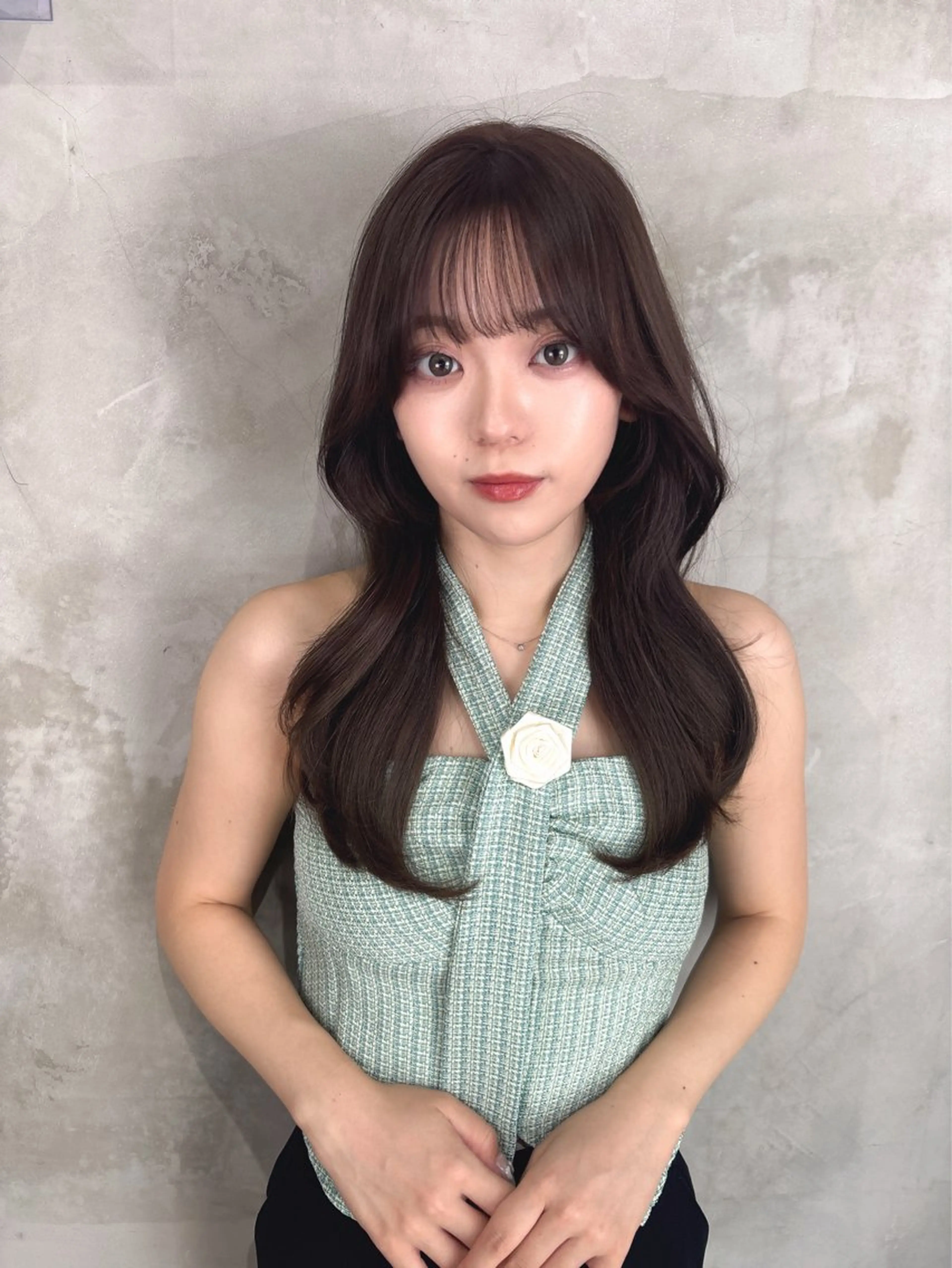 ロング 💖韓国風艶髪ヘア 💖EREN🦋のヘアスタイル