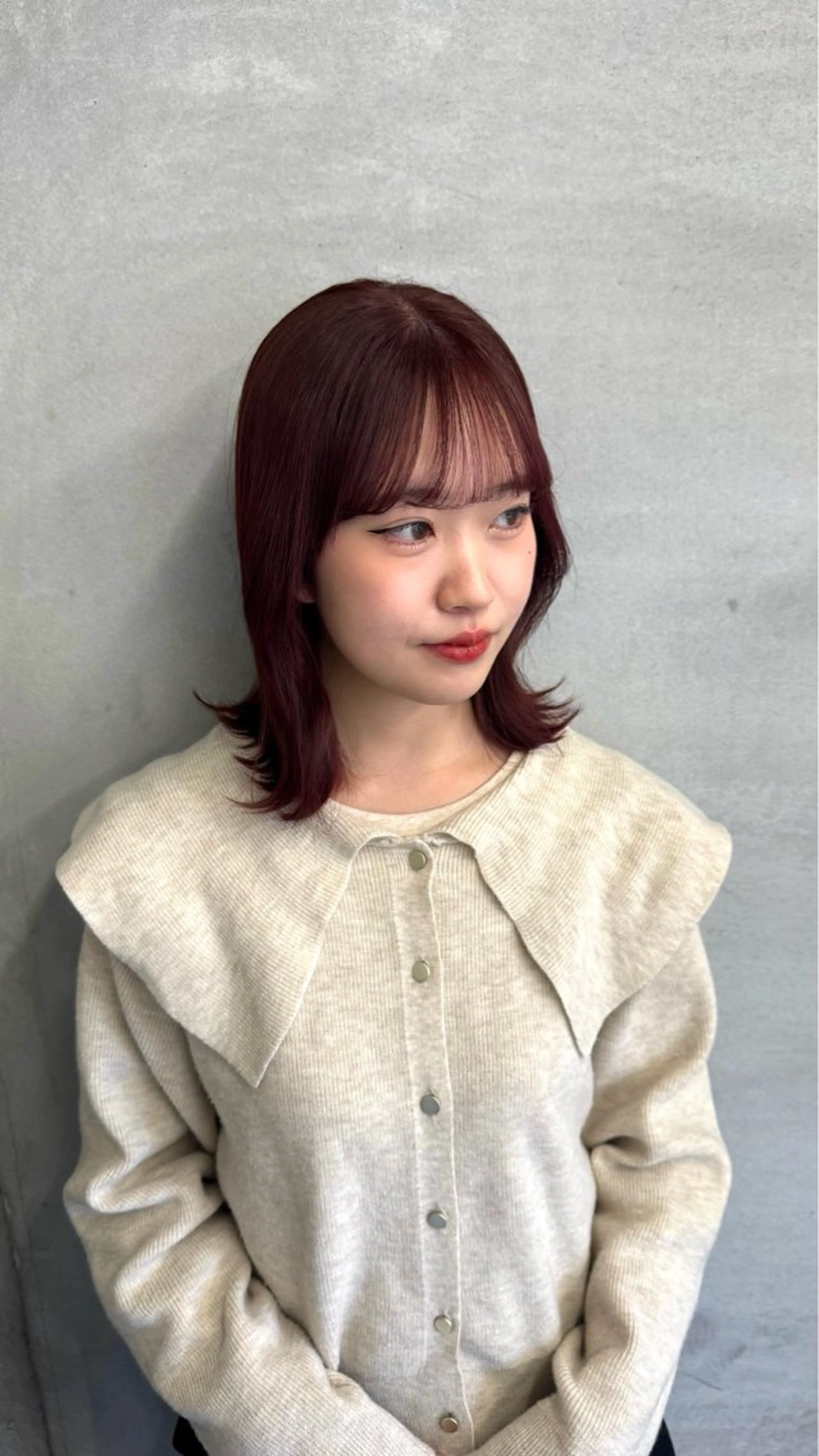 カラー Lond Luna岐阜所属・草野 里奈のヘアスタイル