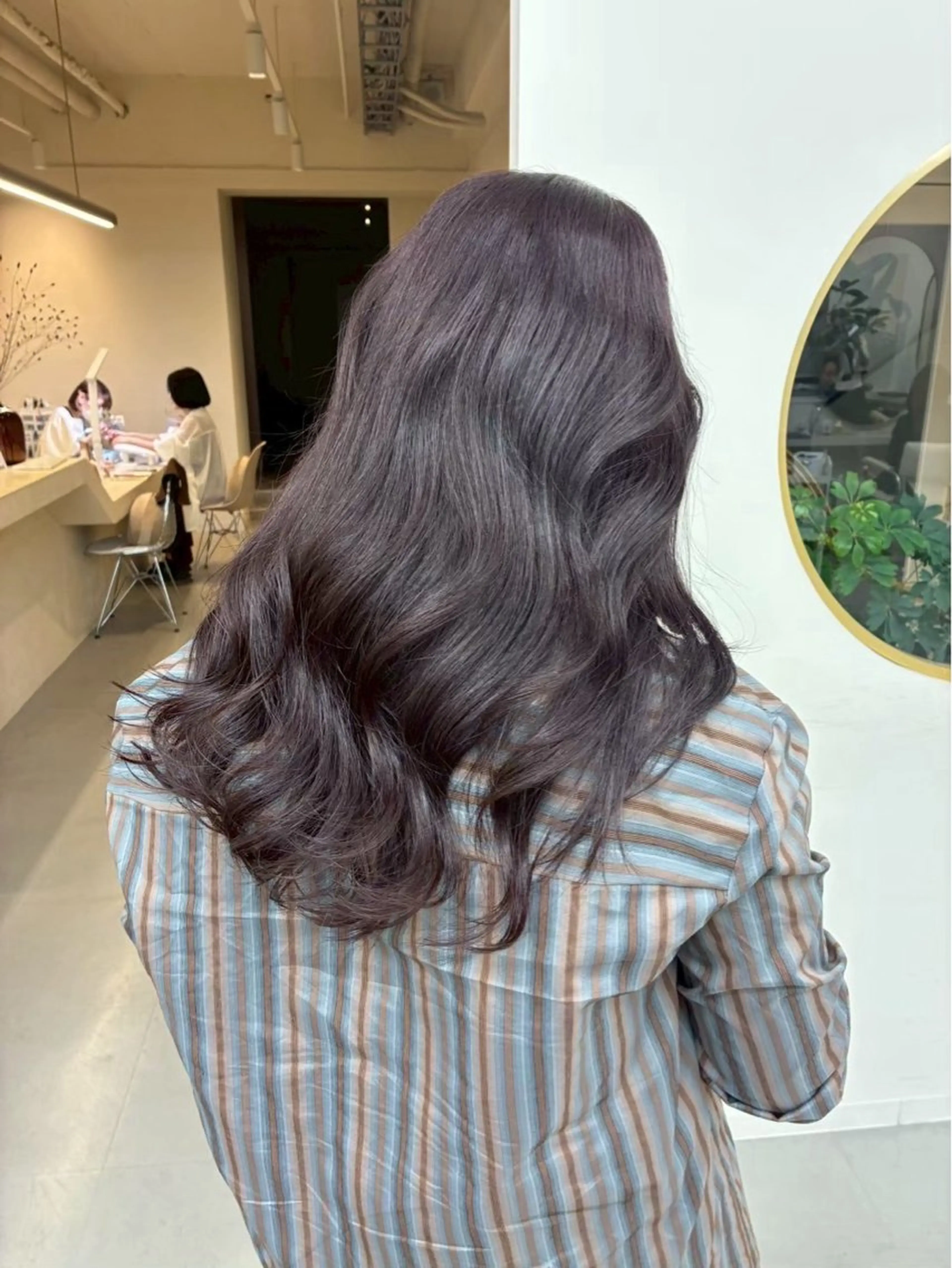 ロング カット ヘアカラー トリートメント ヘッドスパ link by urban.所属・名駅/透明感カラー/ 艶髪/hinanoのヘアスタイル