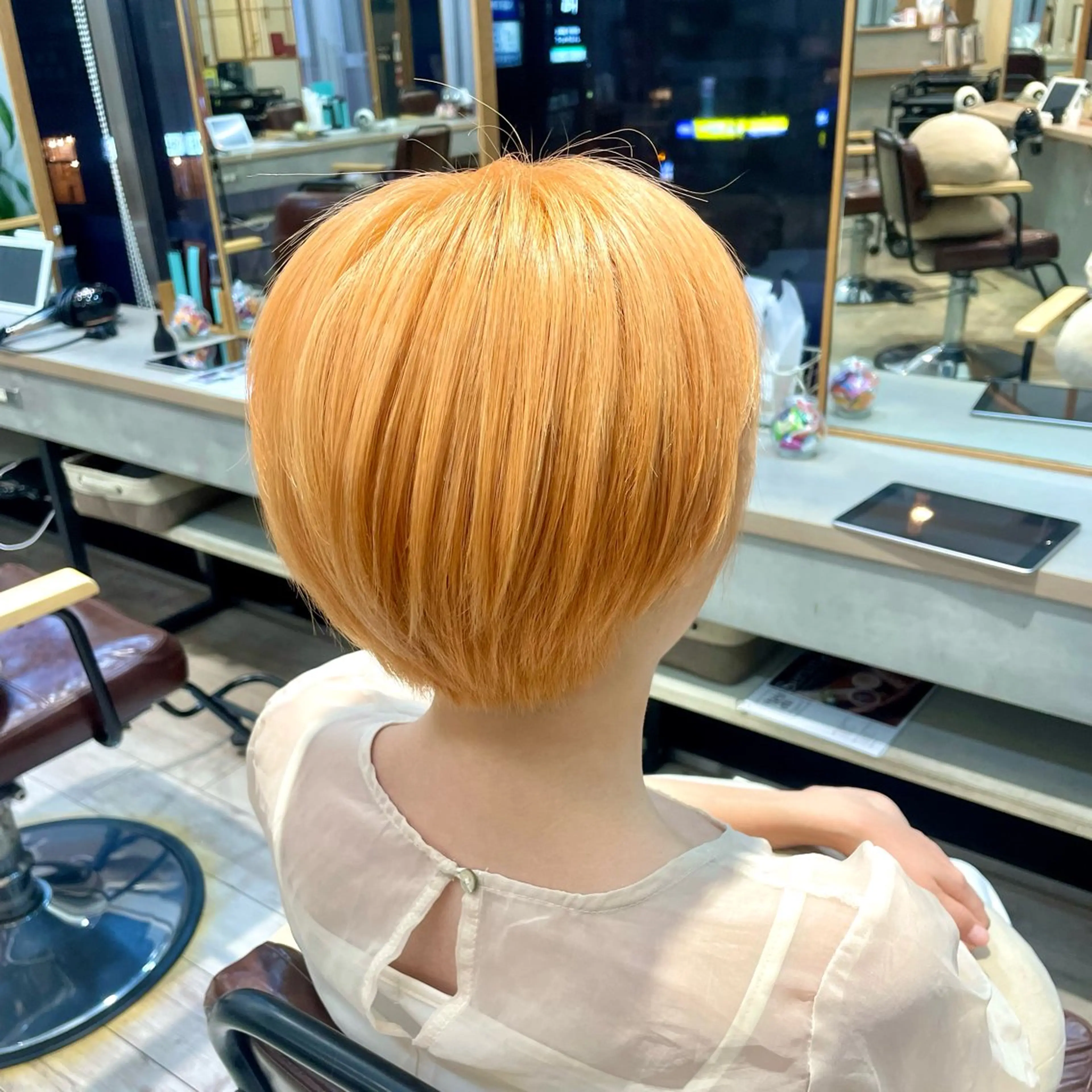 ショート カラー BLOC志木店所属・後藤 舞衣のヘアスタイル