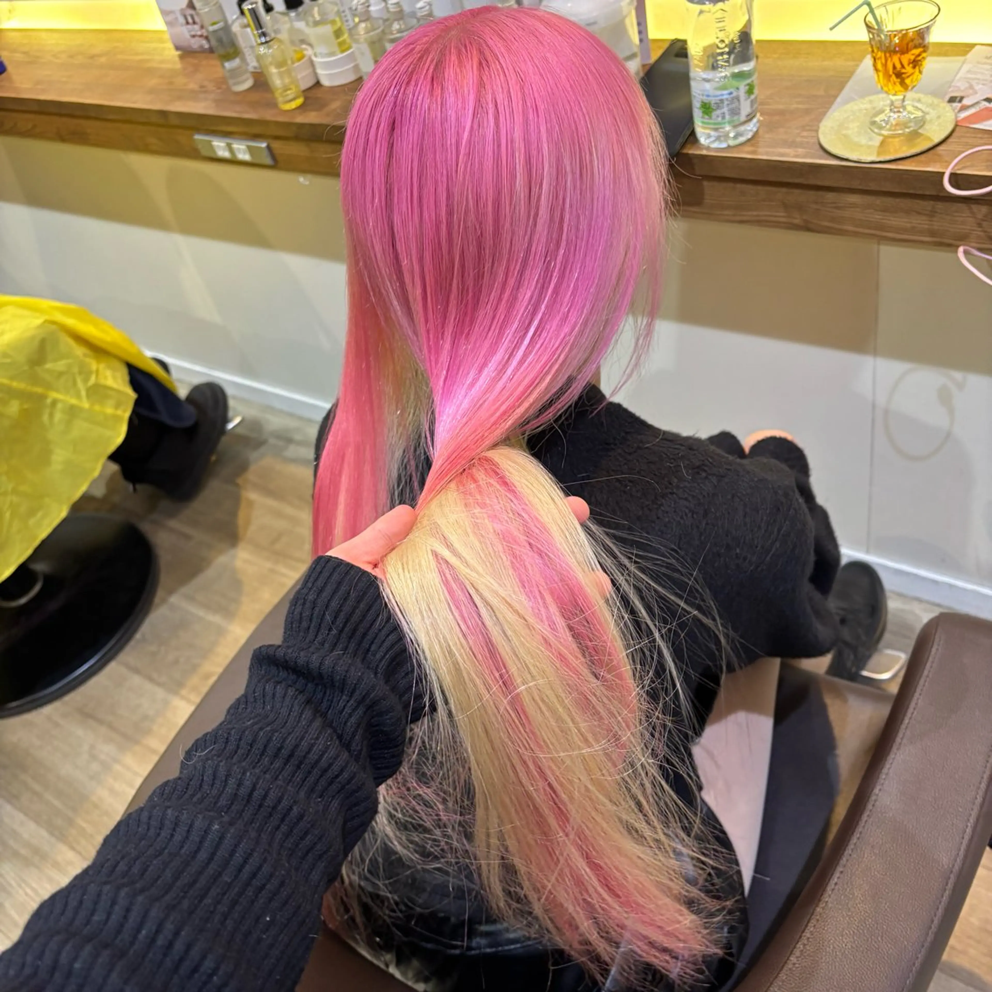 ロング ヘアカラー 🎀ハイトーン/ 艶カラー/夕月🎀のヘアスタイル