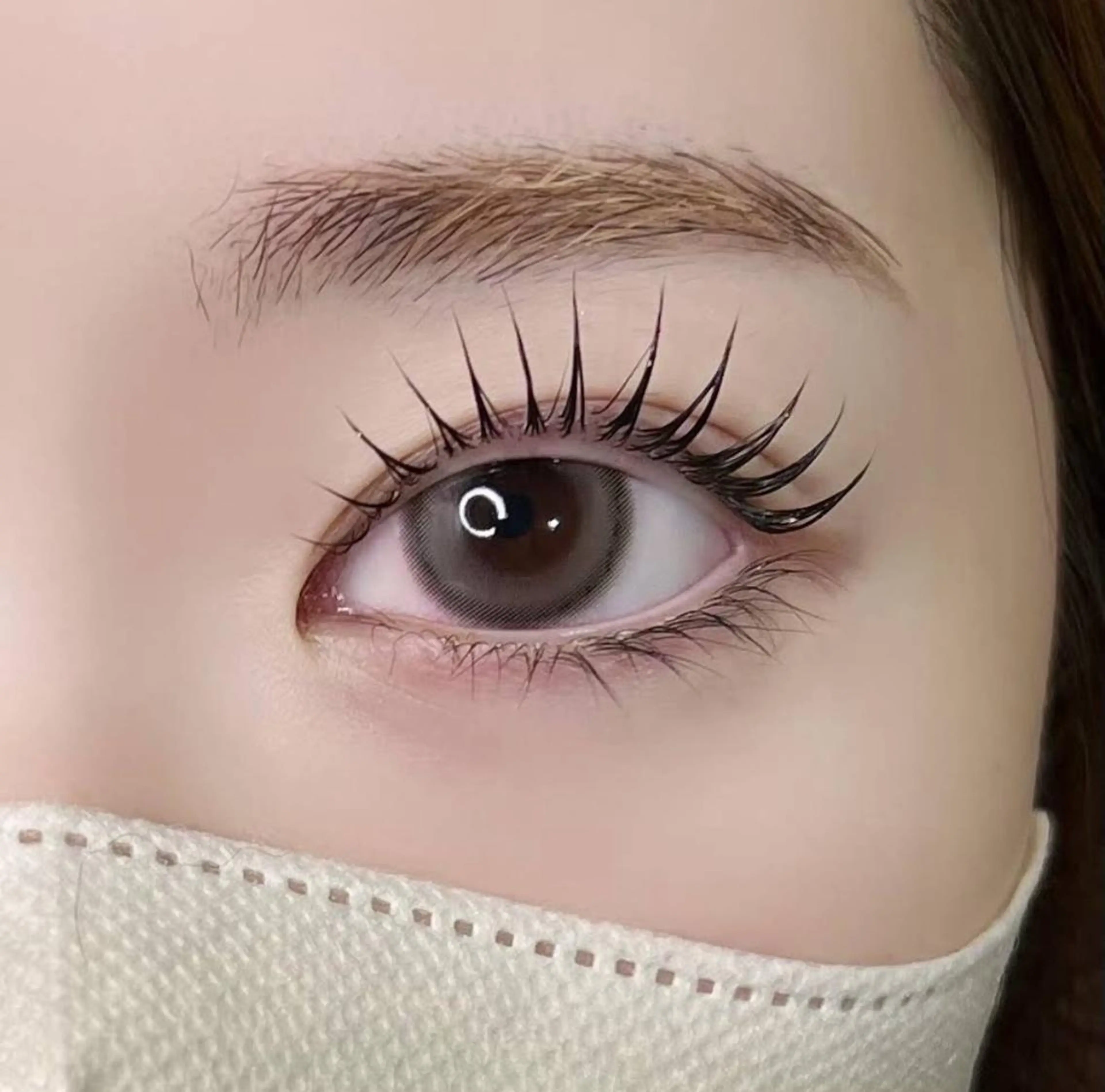 高濃度ケラチントリートメント付★修復ダメージレスまつげパーマorパリジェンヌの写真