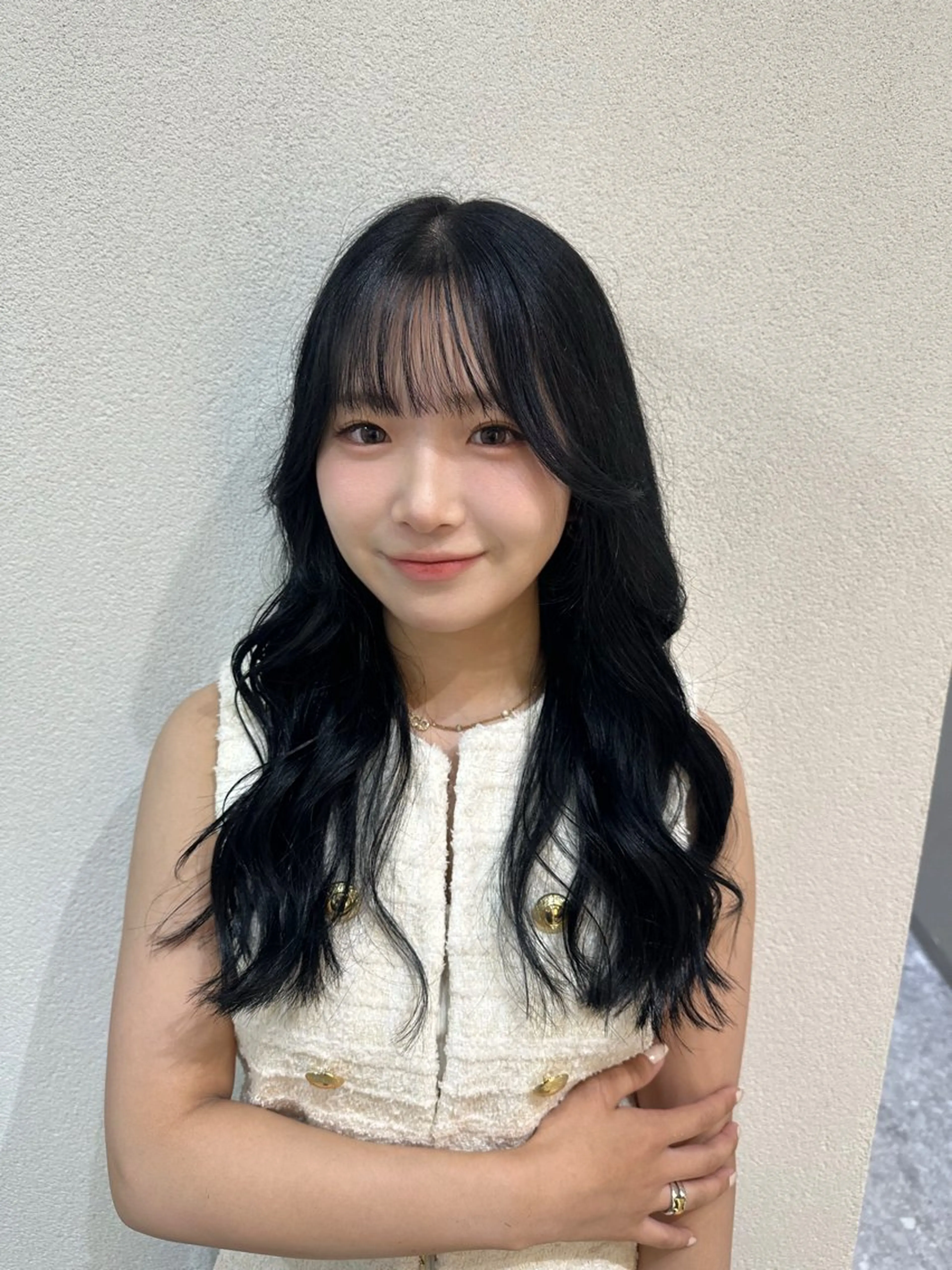 セミロング カラー カット ヘアカラー トリートメント 🪞個室サロン/韓国 艶髪/keito🪞のヘアスタイル