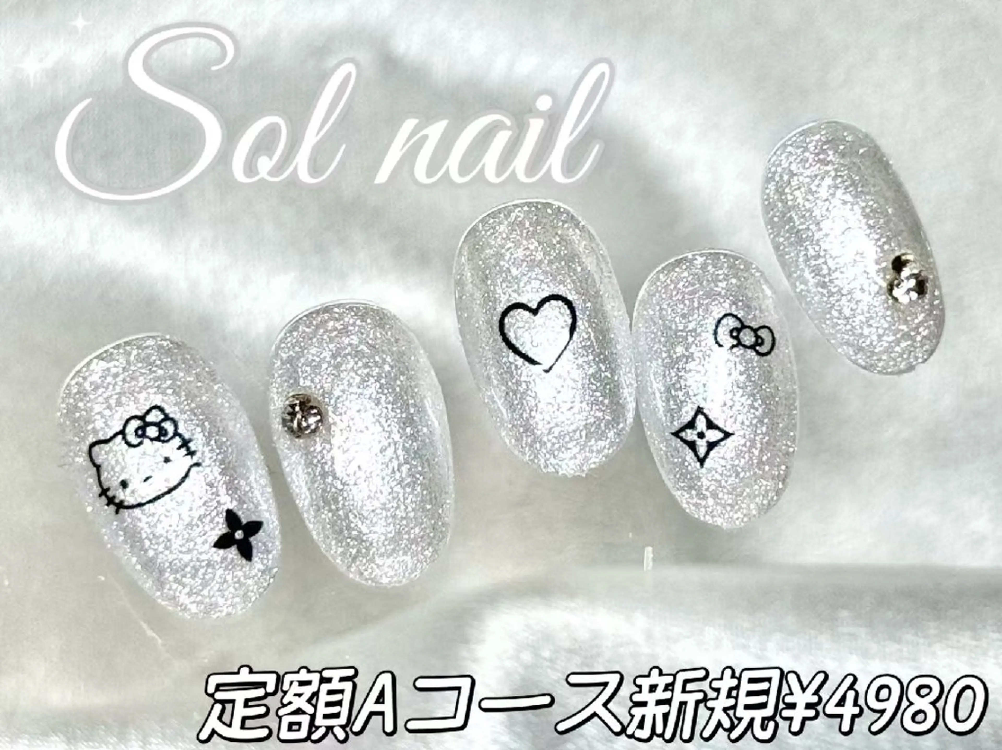 ネイル ハンドネイル パラジェル＆フィルイン取り扱いサロンSol Nail所属・Sol Nail ミネのネイルデザイン