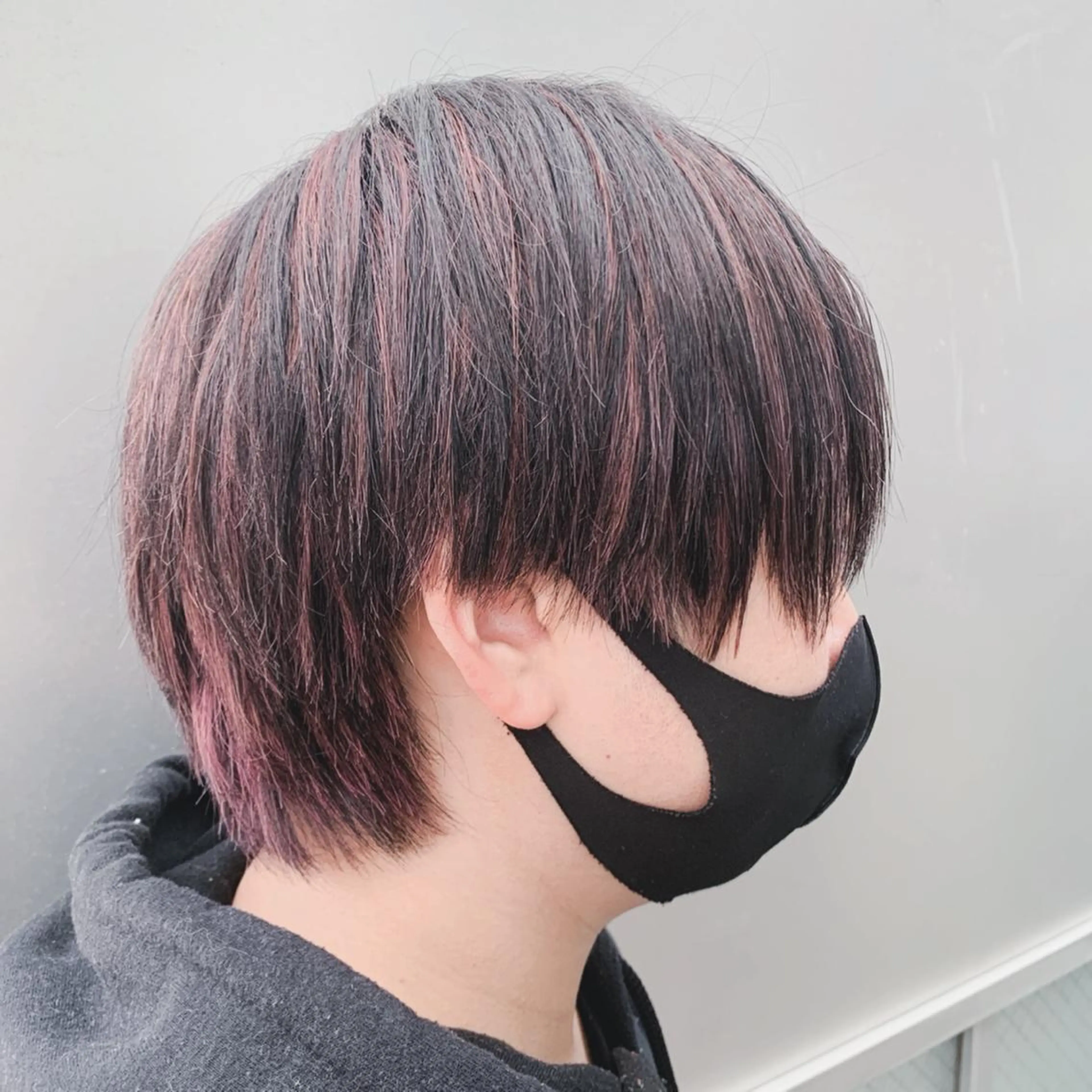 ショート カラー ハイライトカラー ハイライト Lotus hair design所属・カット特化美容師 齋藤桐のヘアスタイル