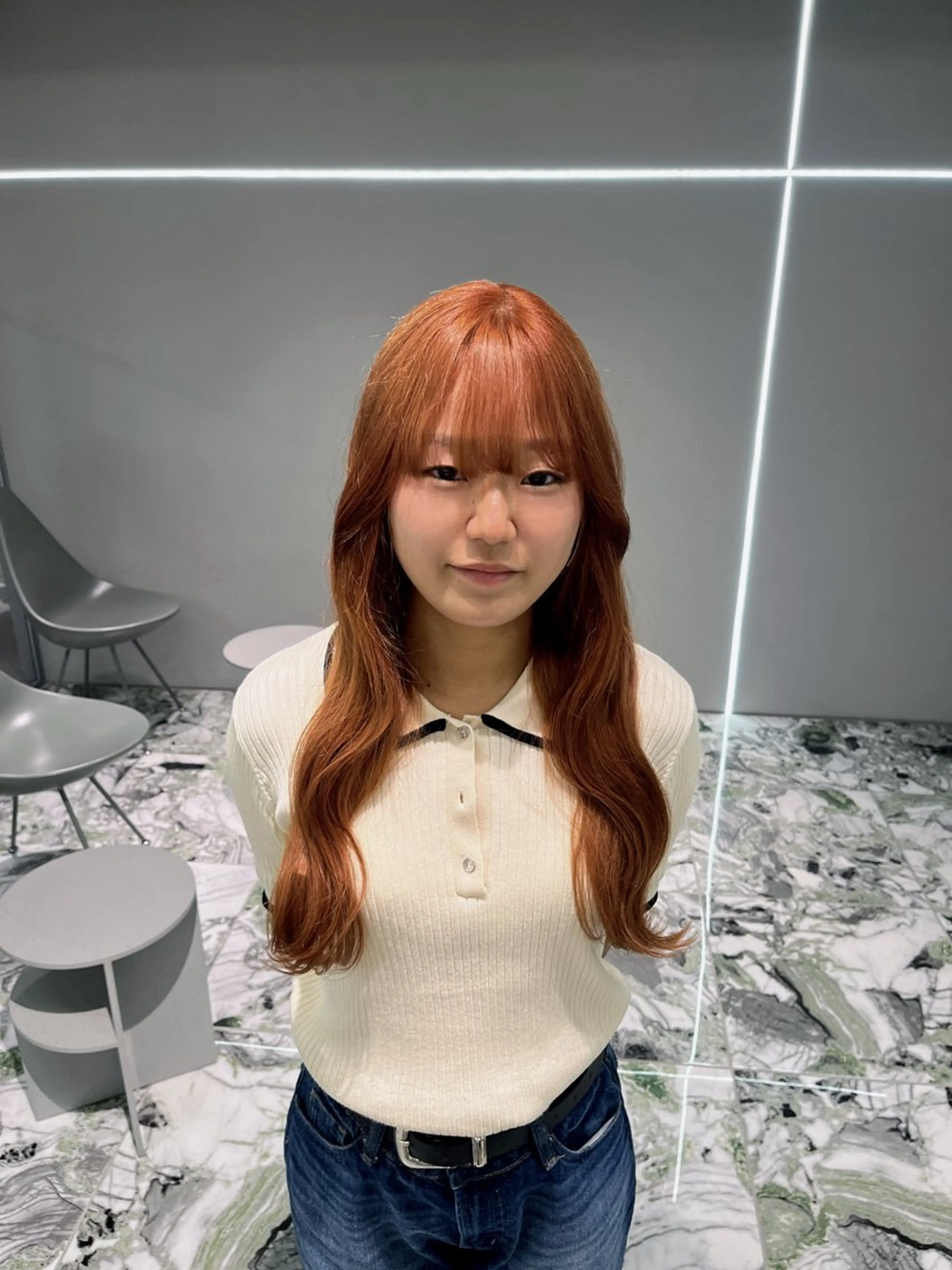 カラー ririka /ブリーチカラーのヘアスタイル