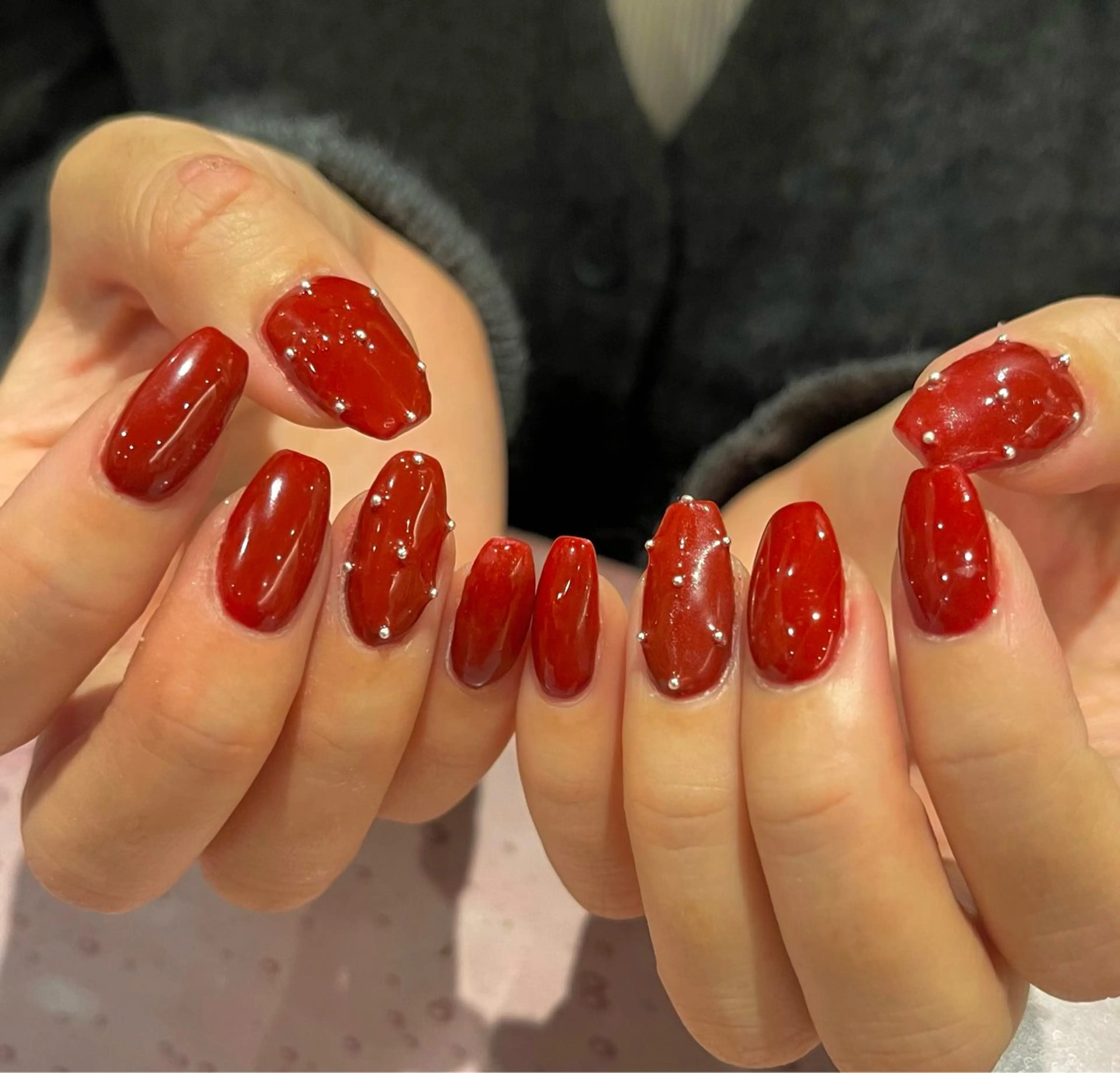 ネイル ハンドネイル ハンドケア 🍑 momo_nailのネイルデザイン