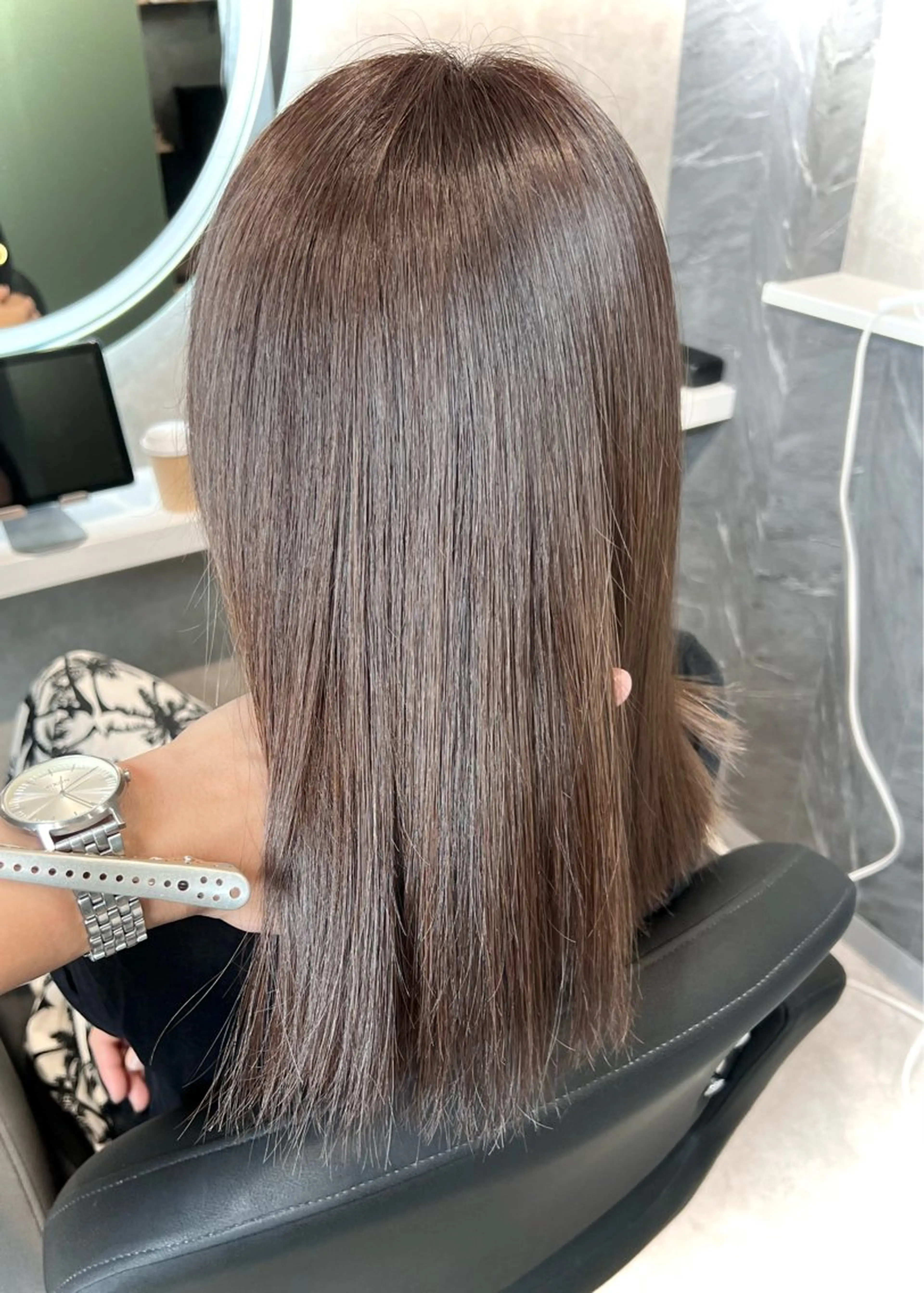 セミロング カラー パーマ ヘアアレンジ メンズ キッズ 髪質改善 縮毛矯正 酸性ストレート ストレートパーマ カット トリートメント 髪質改善SALON MIST＋所属・阪神尼崎駅徒歩2分 半個室サロン　小田稔のヘアスタイル