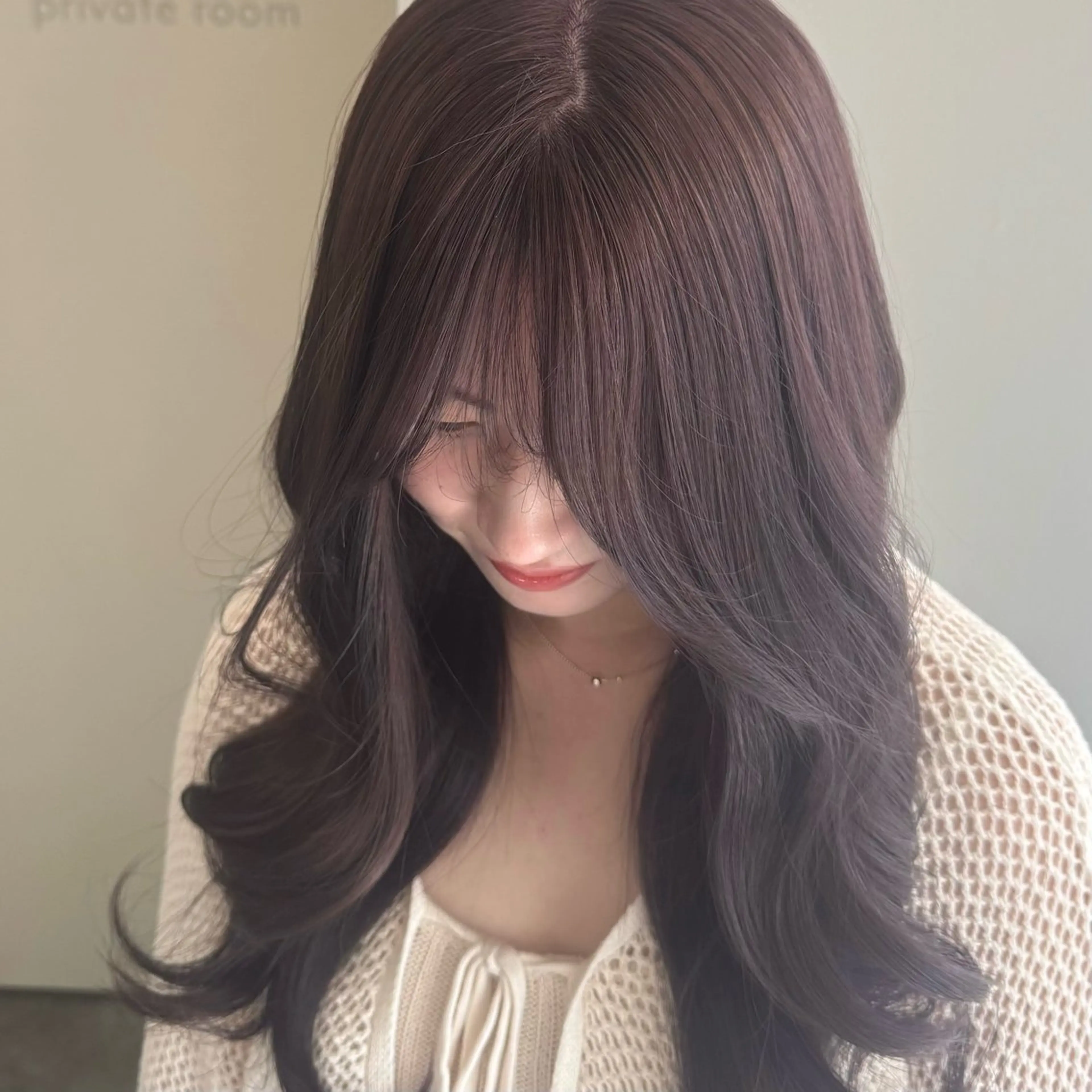 ロング カラー ブリーチ ダブルカラー ブリーチなしカラー sia所属・Nene Murakamiのヘアスタイル