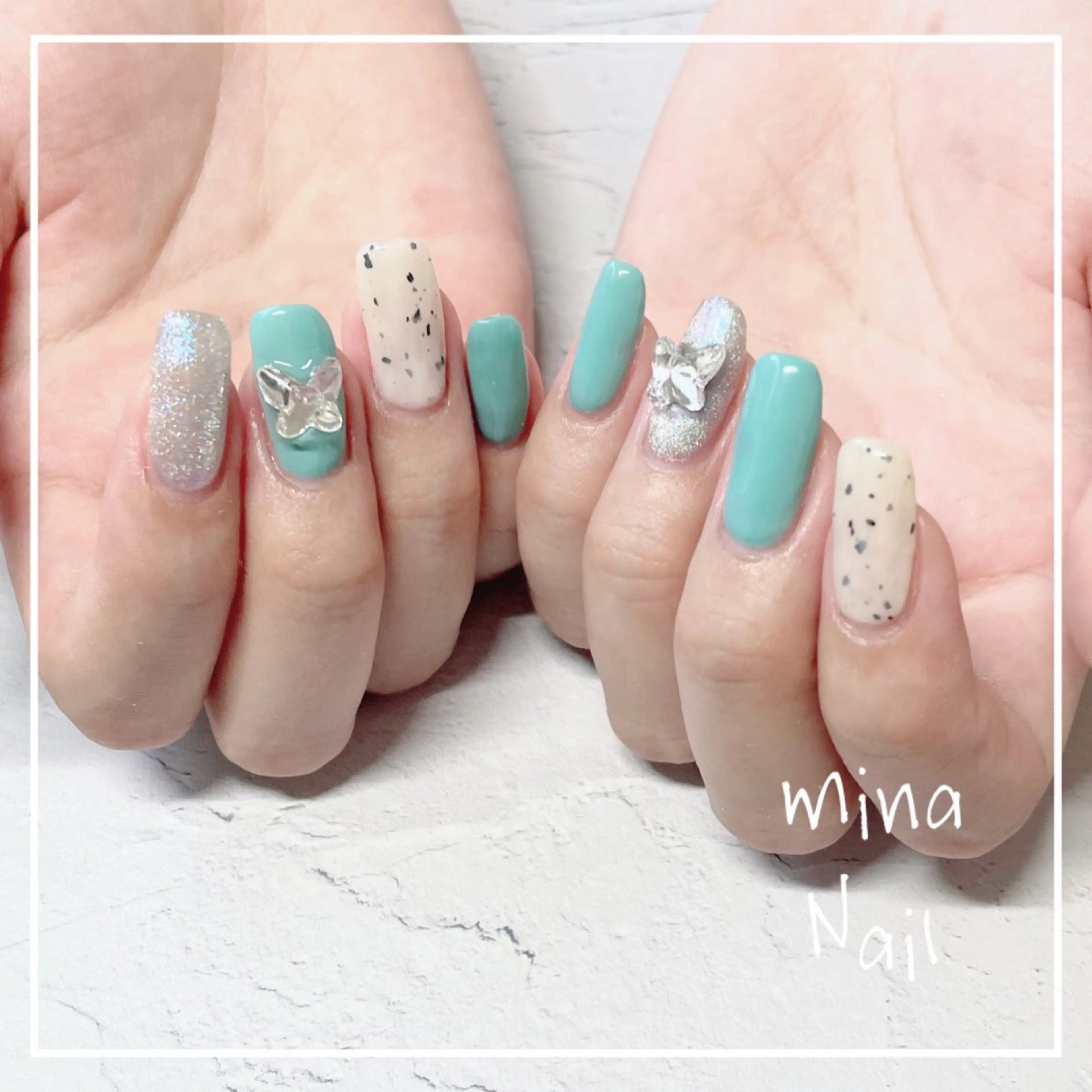 ネイル マグネットネイル mina Nailのネイルデザイン