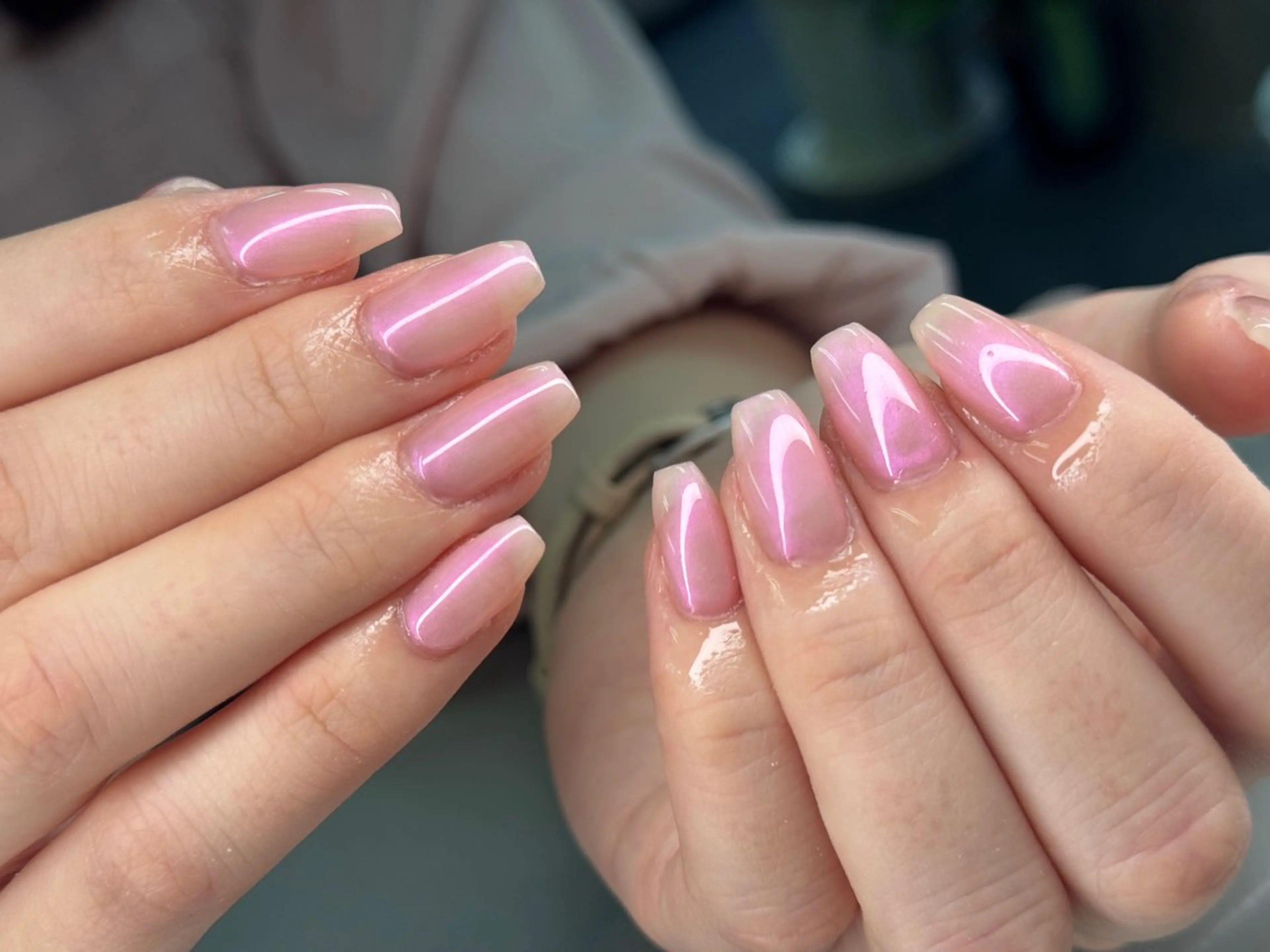 🍎ワンカラー/ラメグラデ（ご新規オフ無料)の写真