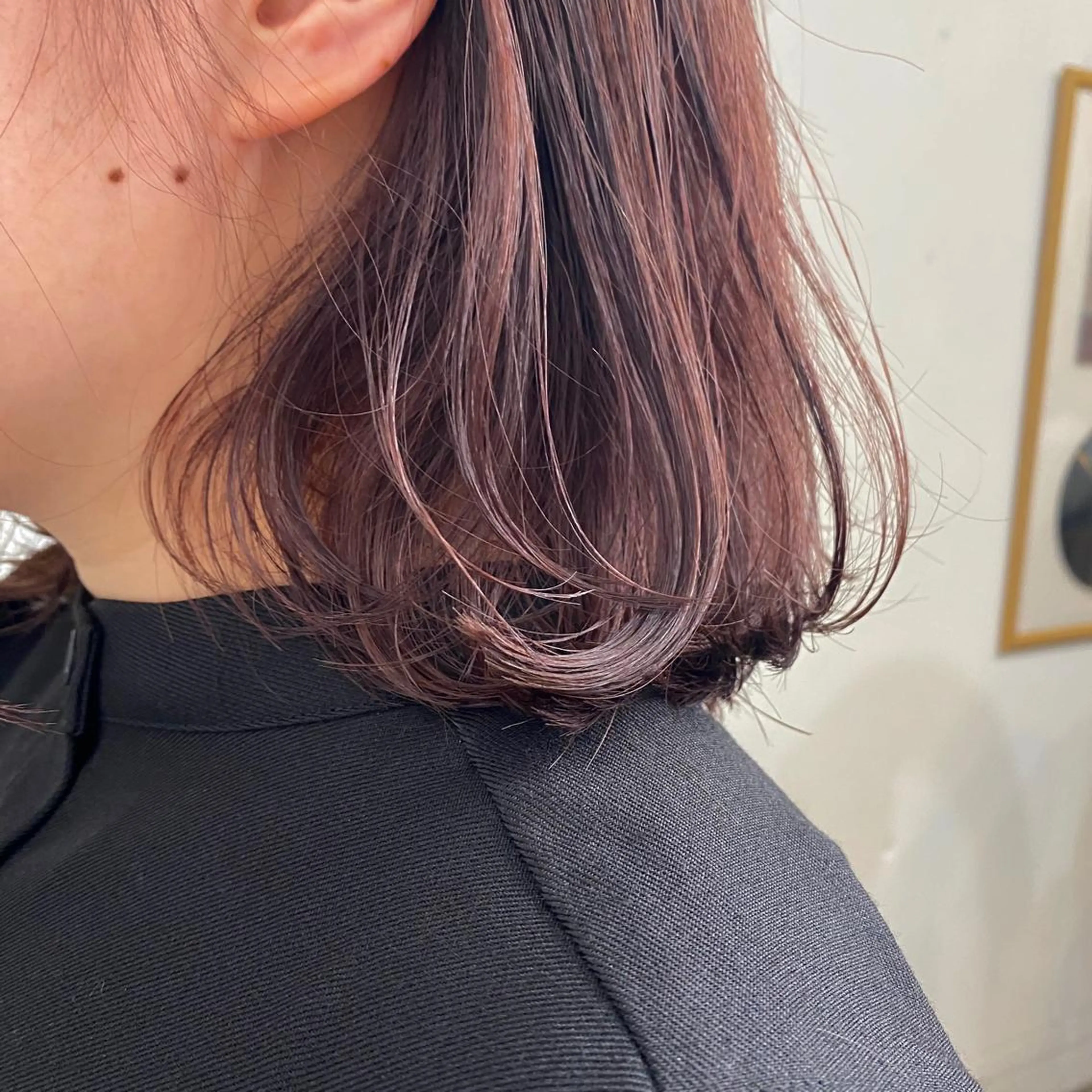 ミディアム カラー 🪭risa 暖色/レイヤー🪭のヘアスタイル