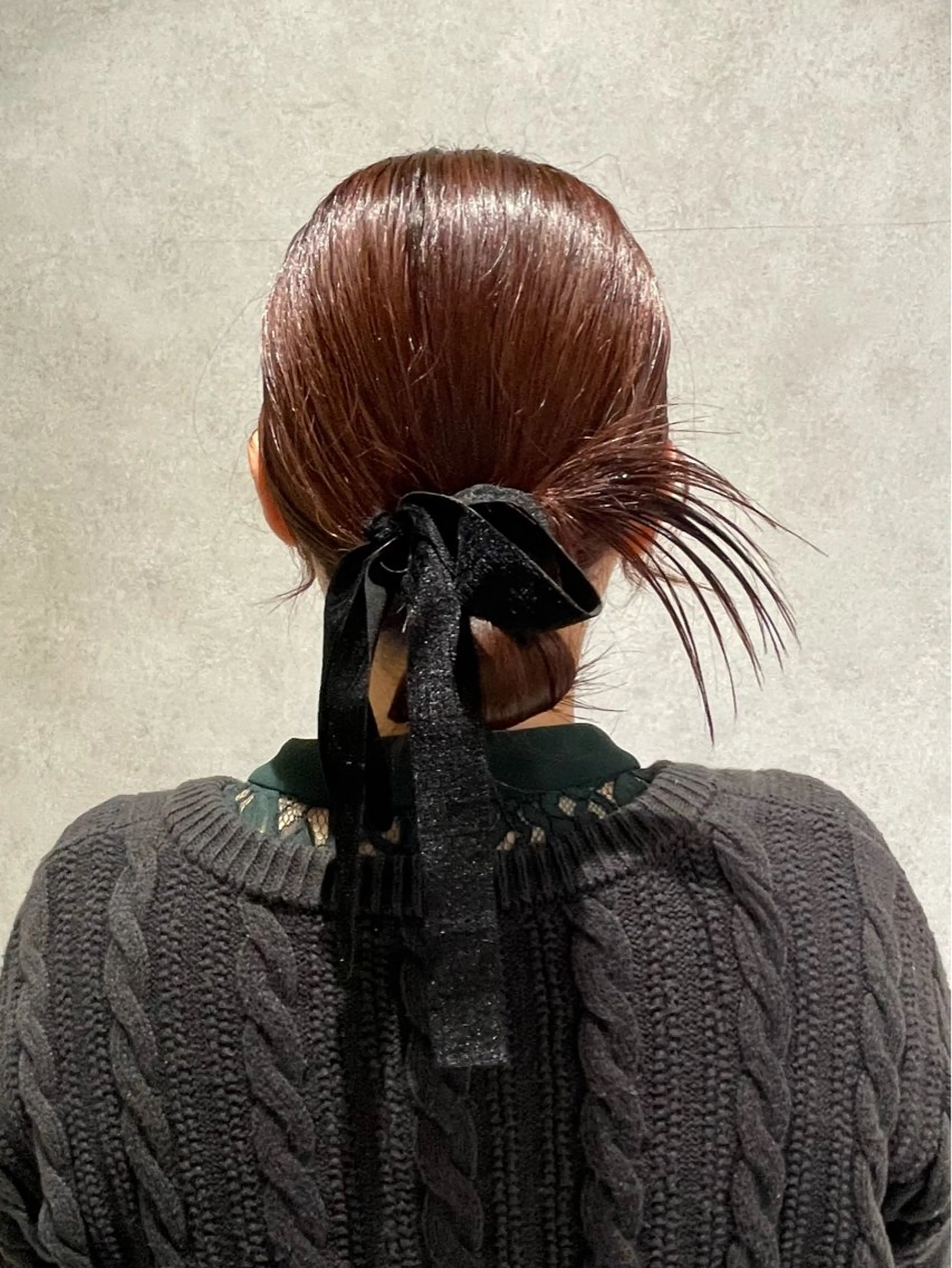 ヘアアレンジ ヘアセット yumemiレイヤー ‎✴︎ 透明感カラーのヘアスタイル