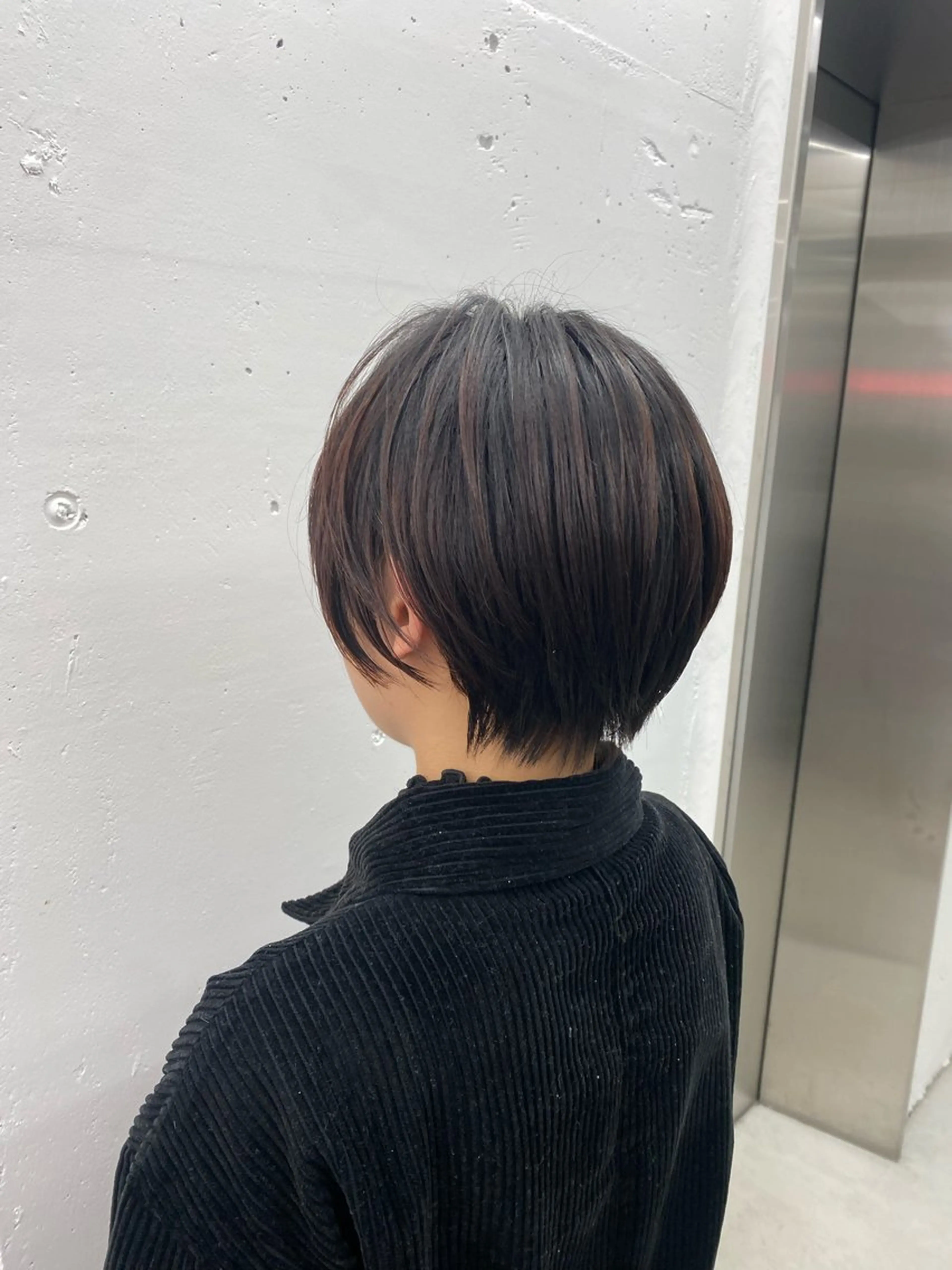 ショート カラー ショートヘア 髙橋建太/ ニュアンスパーマ✂️のヘアスタイル
