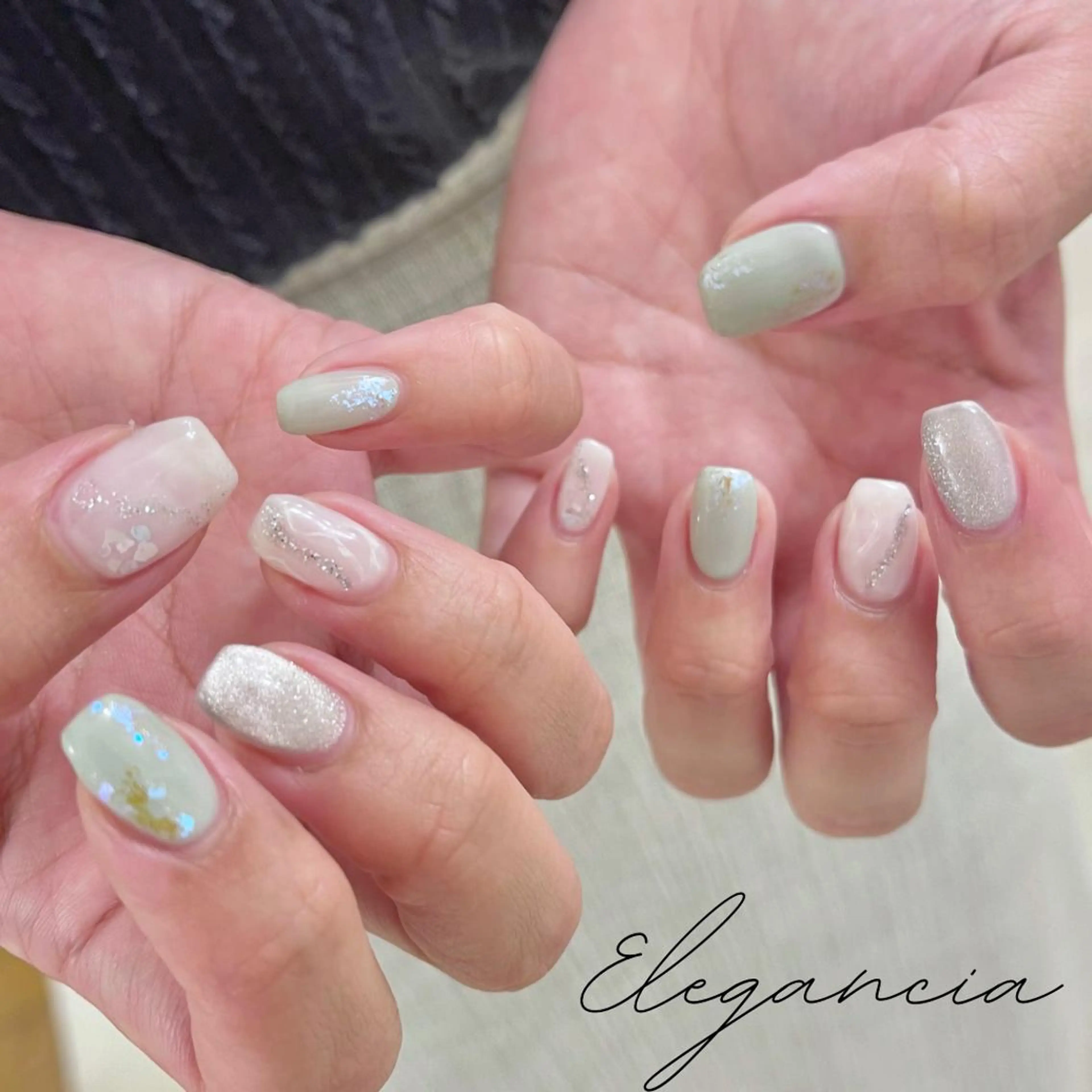 カラー ネイル ハンドネイル Elegancia. Hiromiのネイルデザイン