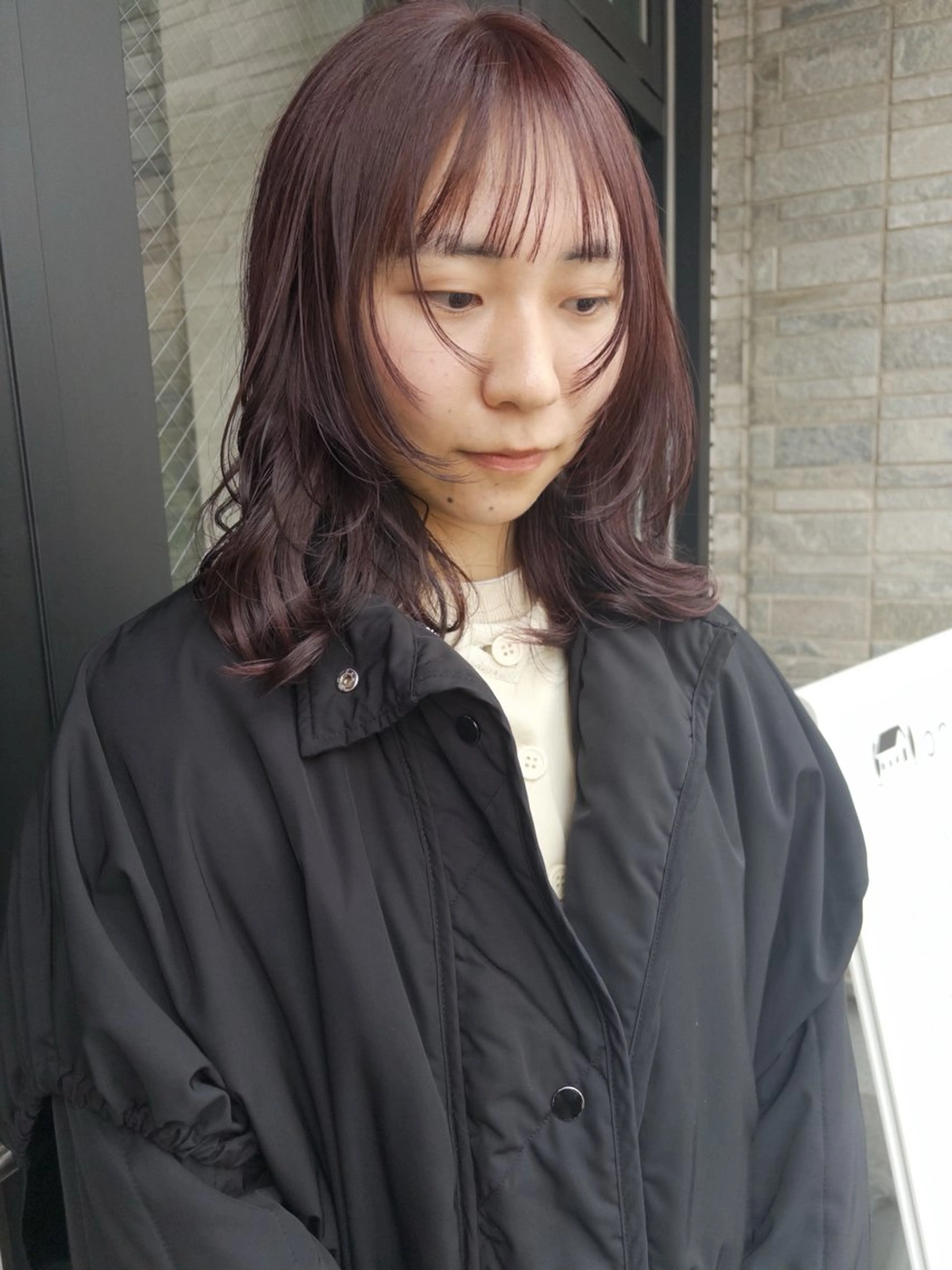 セミロング カラー カット ヘアカラー ondo by Saku所属・🍎玉寄 里帆 （タマヨセ リホ）のヘアスタイル