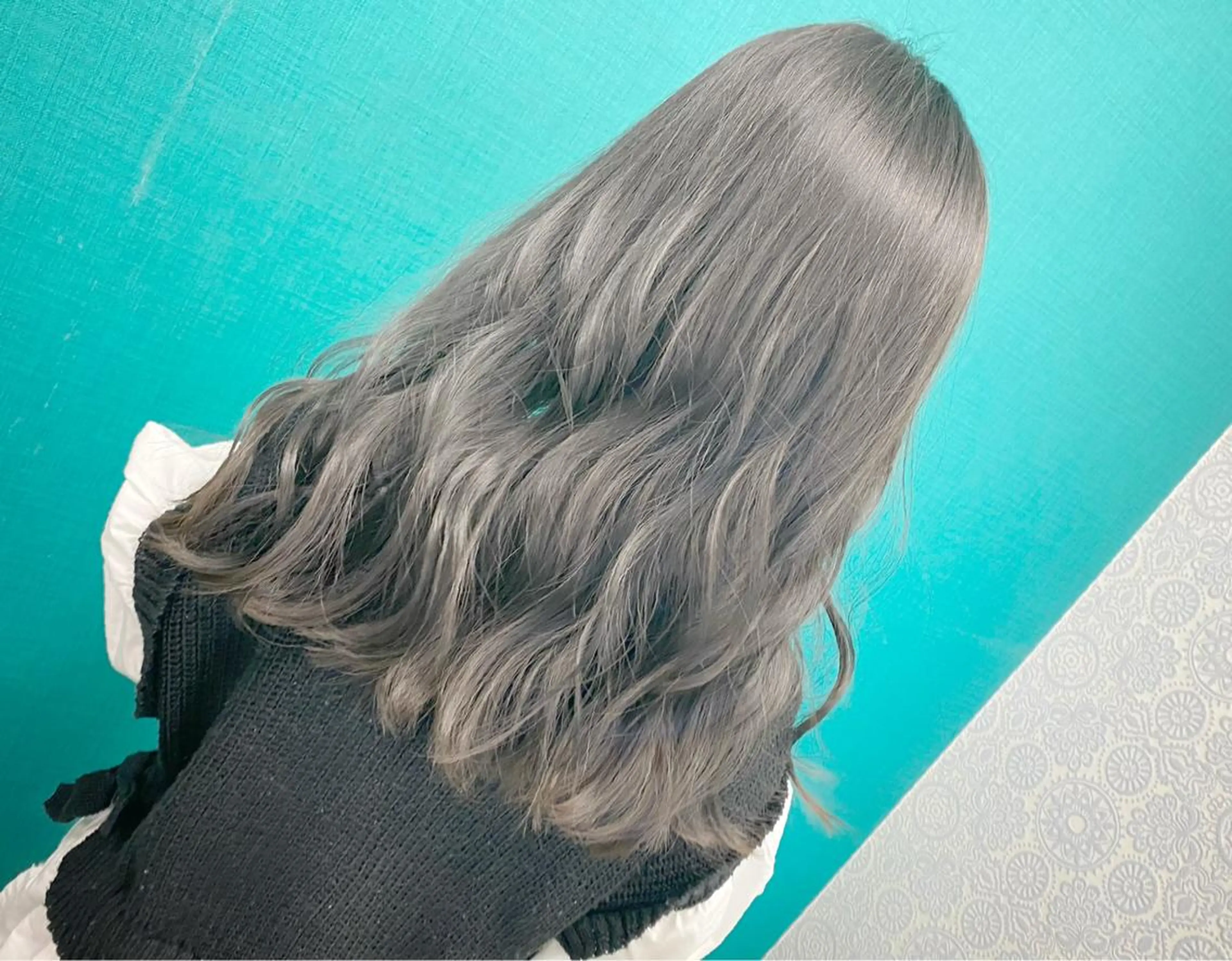 ロング 佐々木 菜摘のヘアスタイル