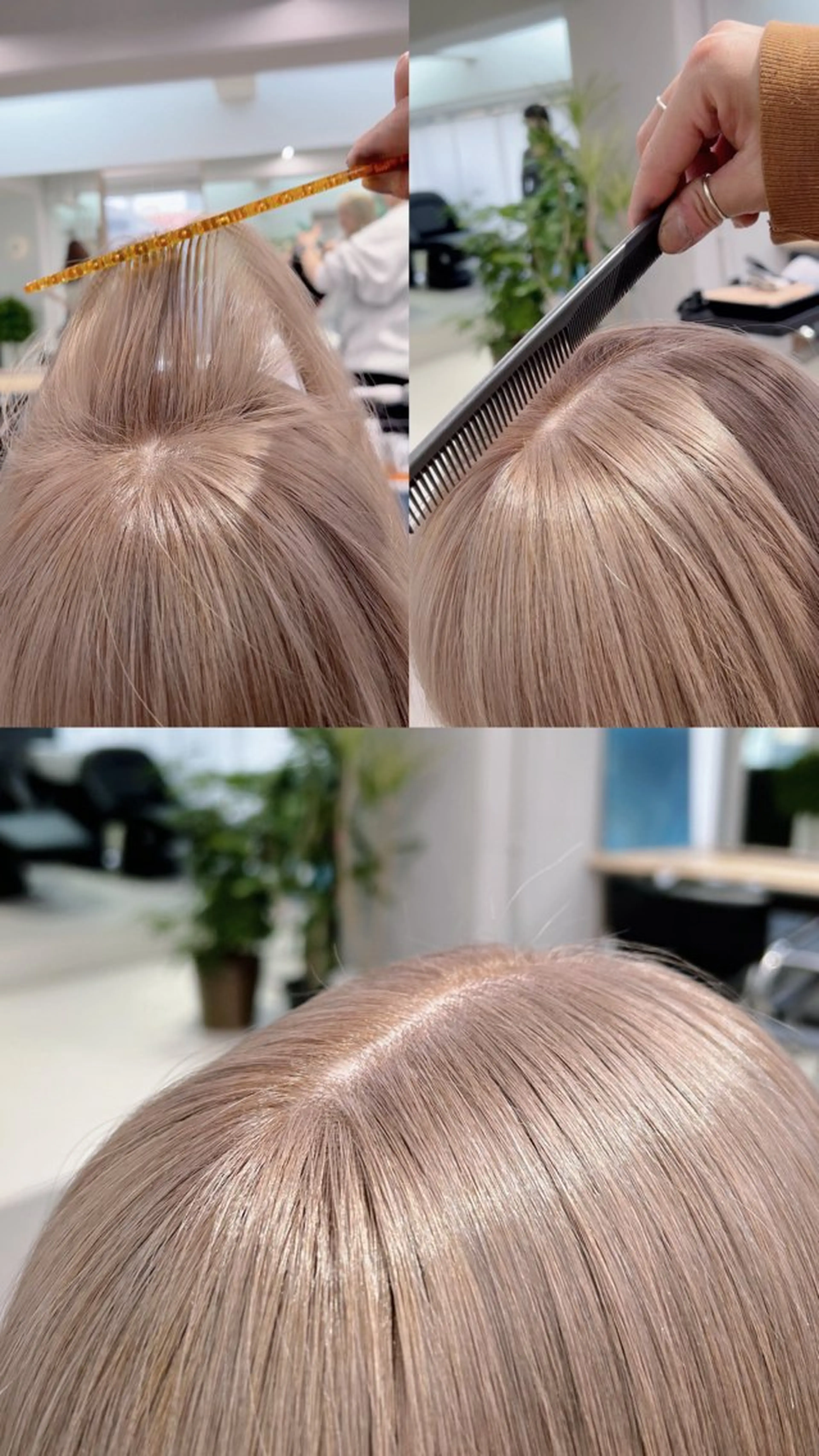 ロング カラー ヘアカラー トリートメント ハイトーン&暗髪🔥 表参道二刀流マエダのヘアスタイル