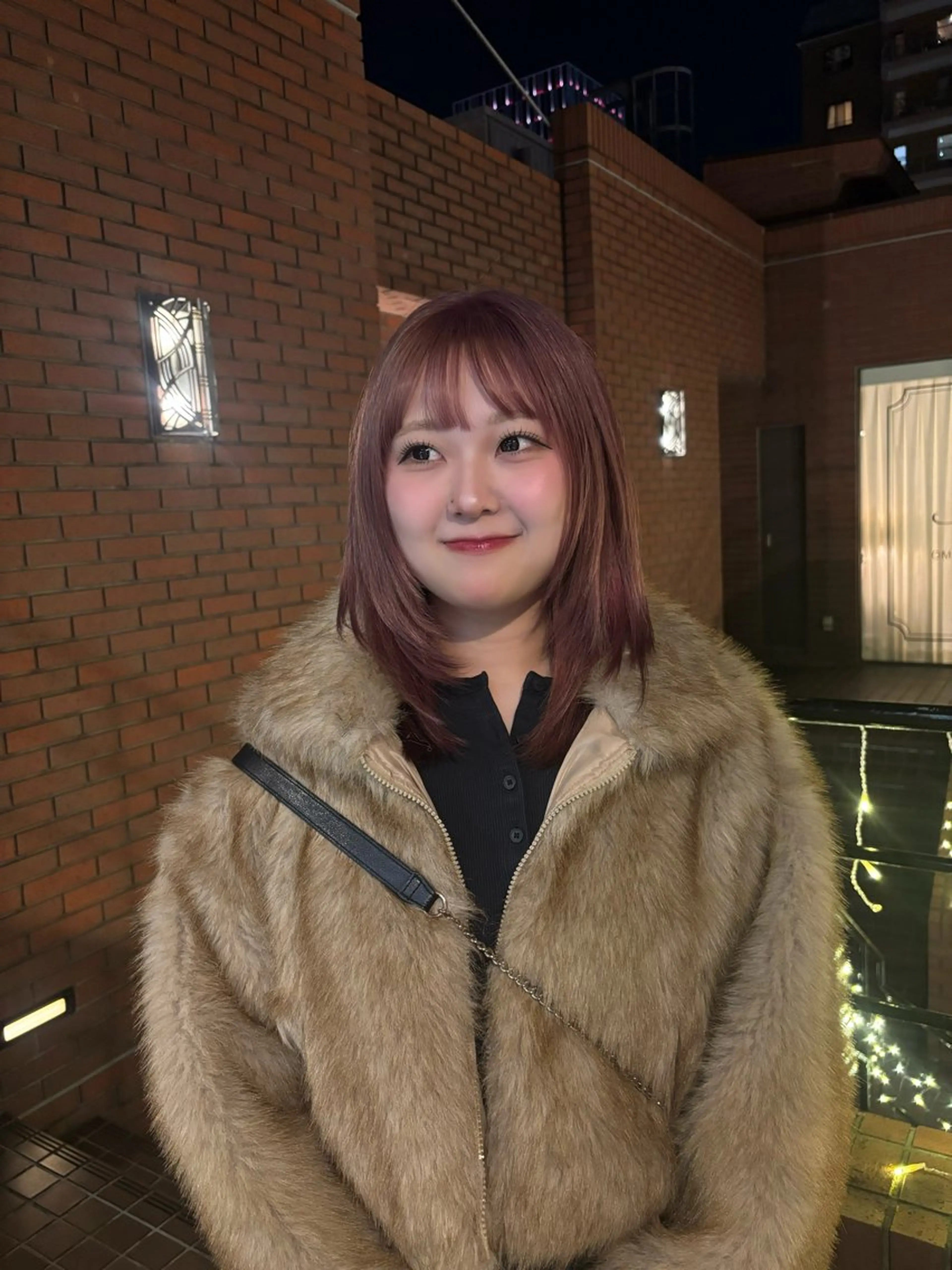 セミロング ヘアカラー ハイトーン/ ハイライト真柚🍨のヘアスタイル