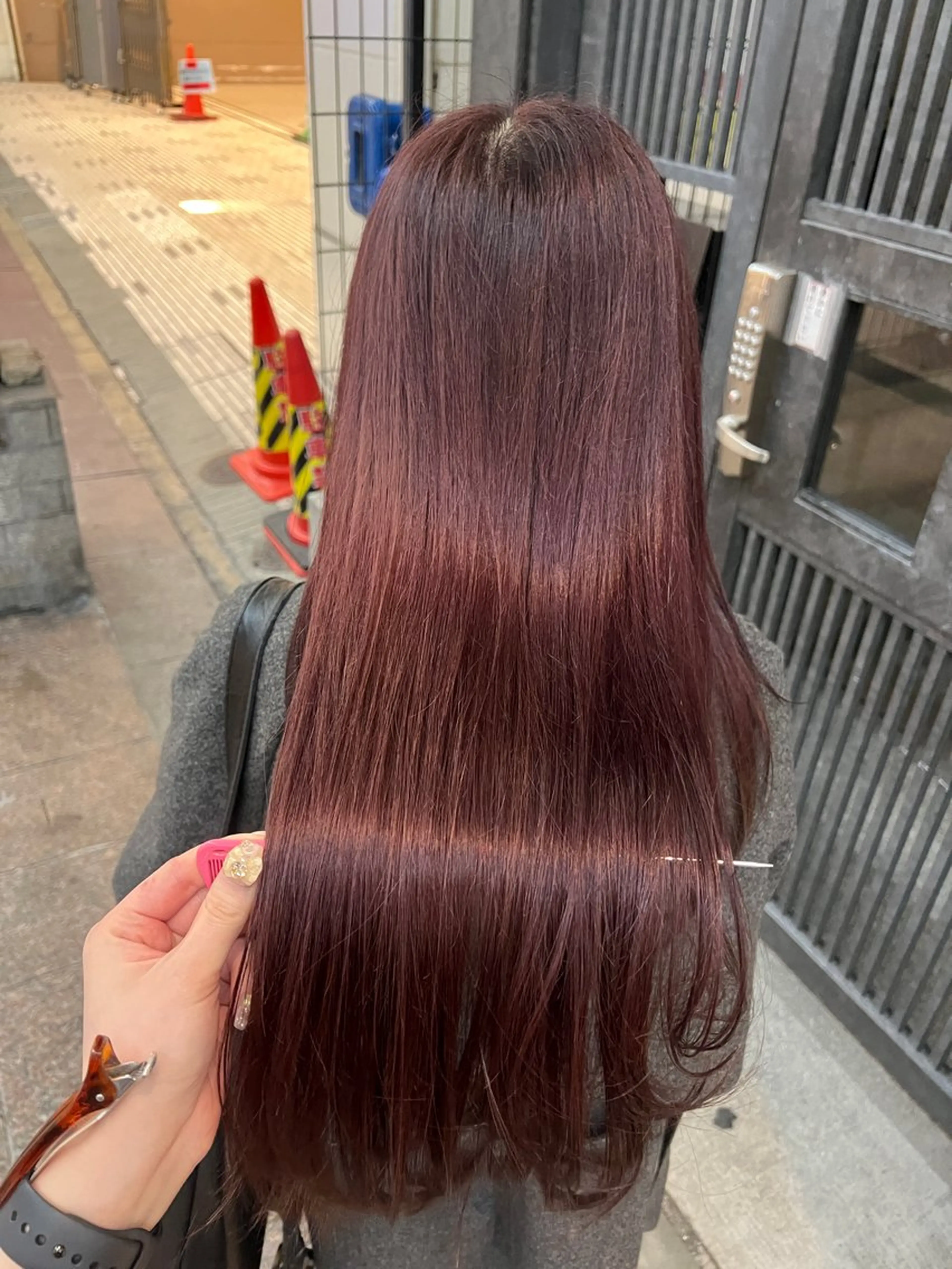 ロング カラー カット ヘアカラー トリートメント ナチュラル/インナー /牧野 佑菜のヘアスタイル