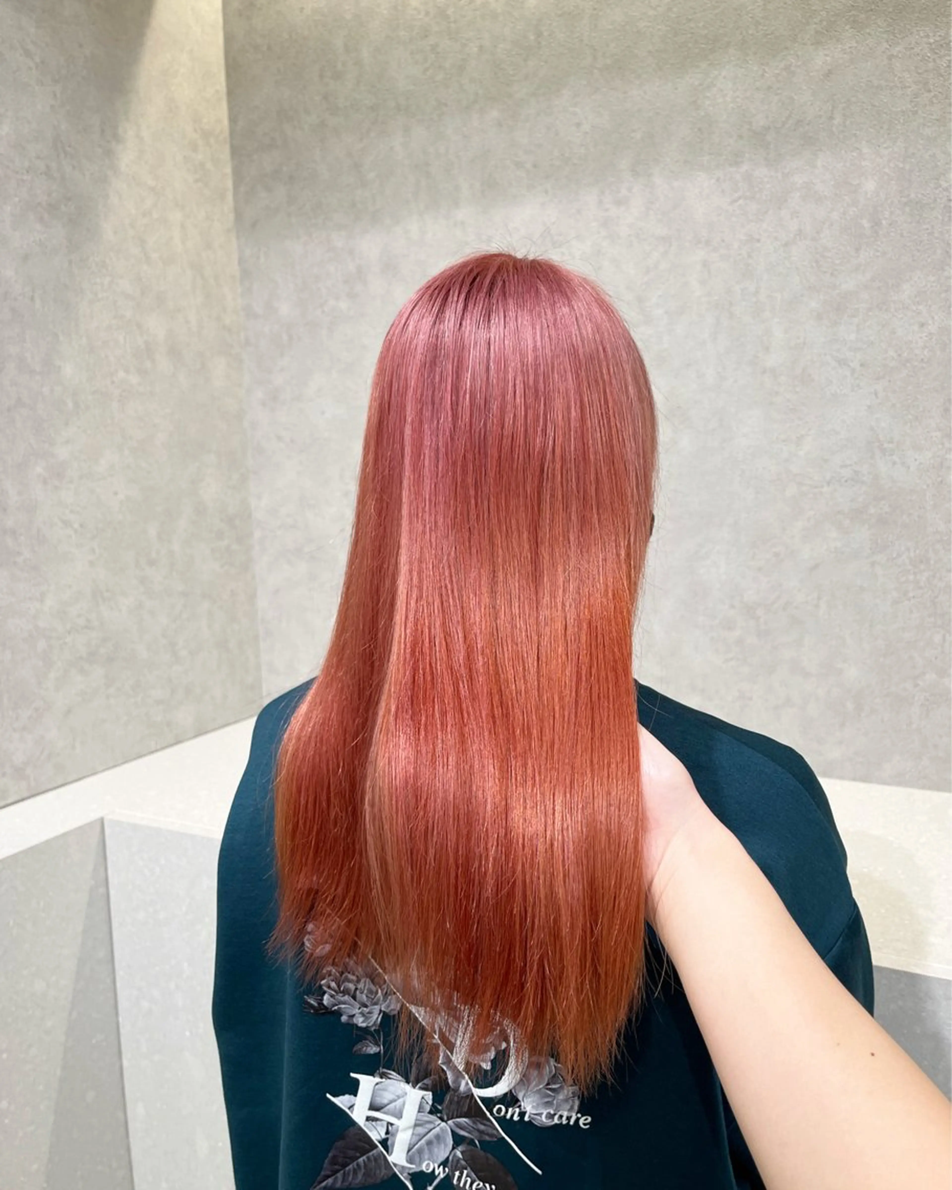 ロング カラー 韓国ヘア🇰🇷透明 感カラー/yui🎀のヘアスタイル