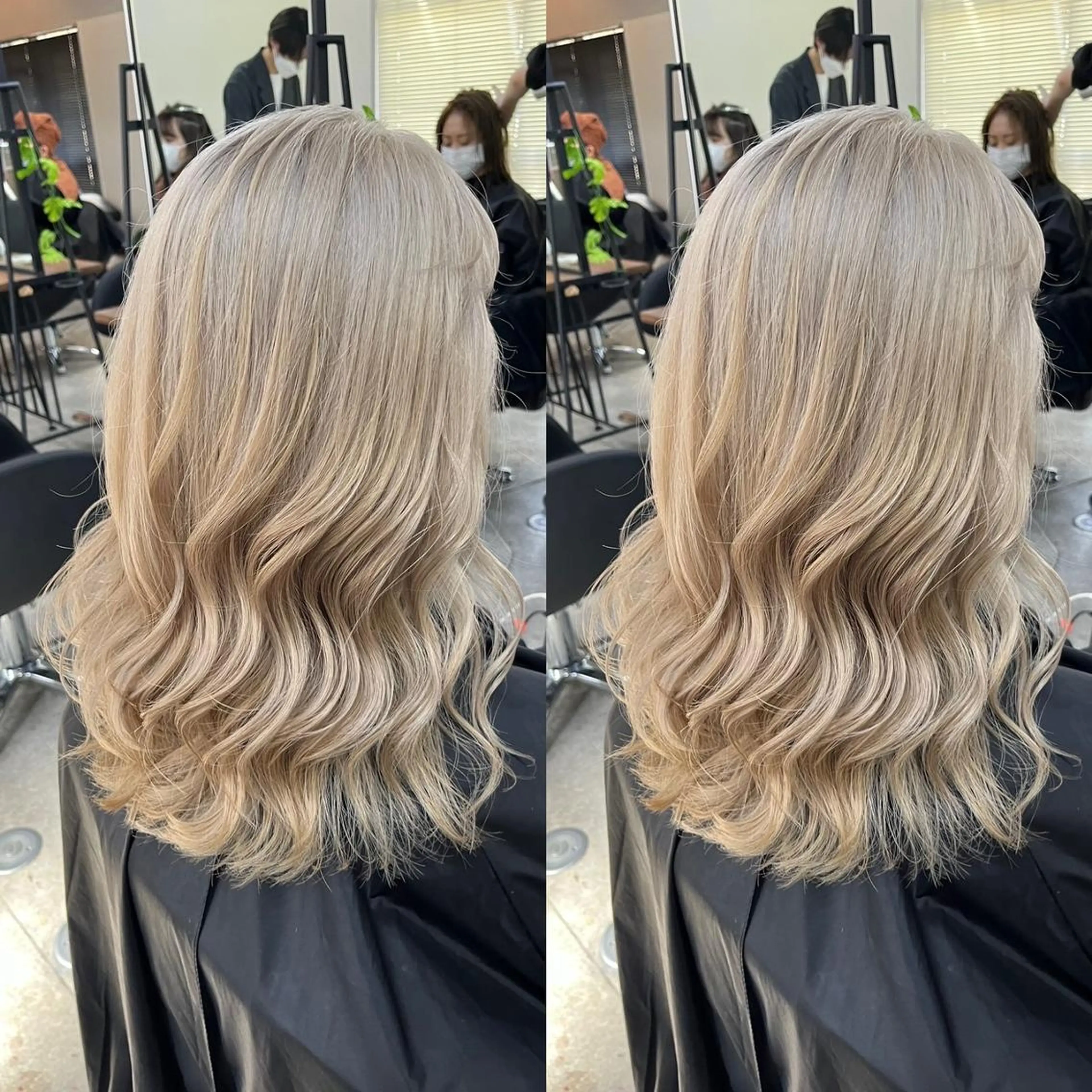 【ダブルカラー】カット＋ブリーチダブルカラー＋トリートメント！ロング料金無しの写真