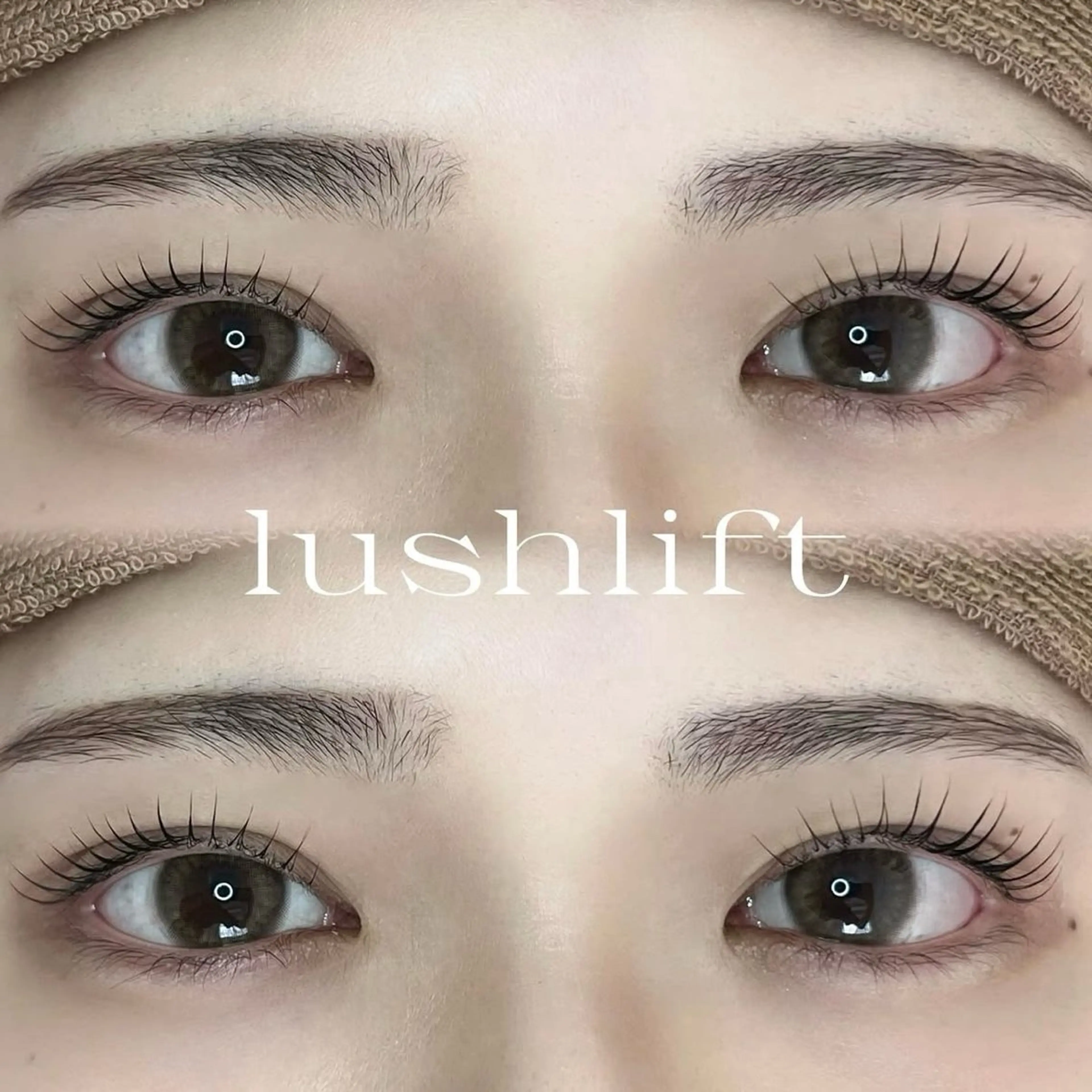 💟《Setがお得》束感まつげパーマ×美眉アイブロウスタイリング(wax+眉カット+メイク)💟間引きなしの写真