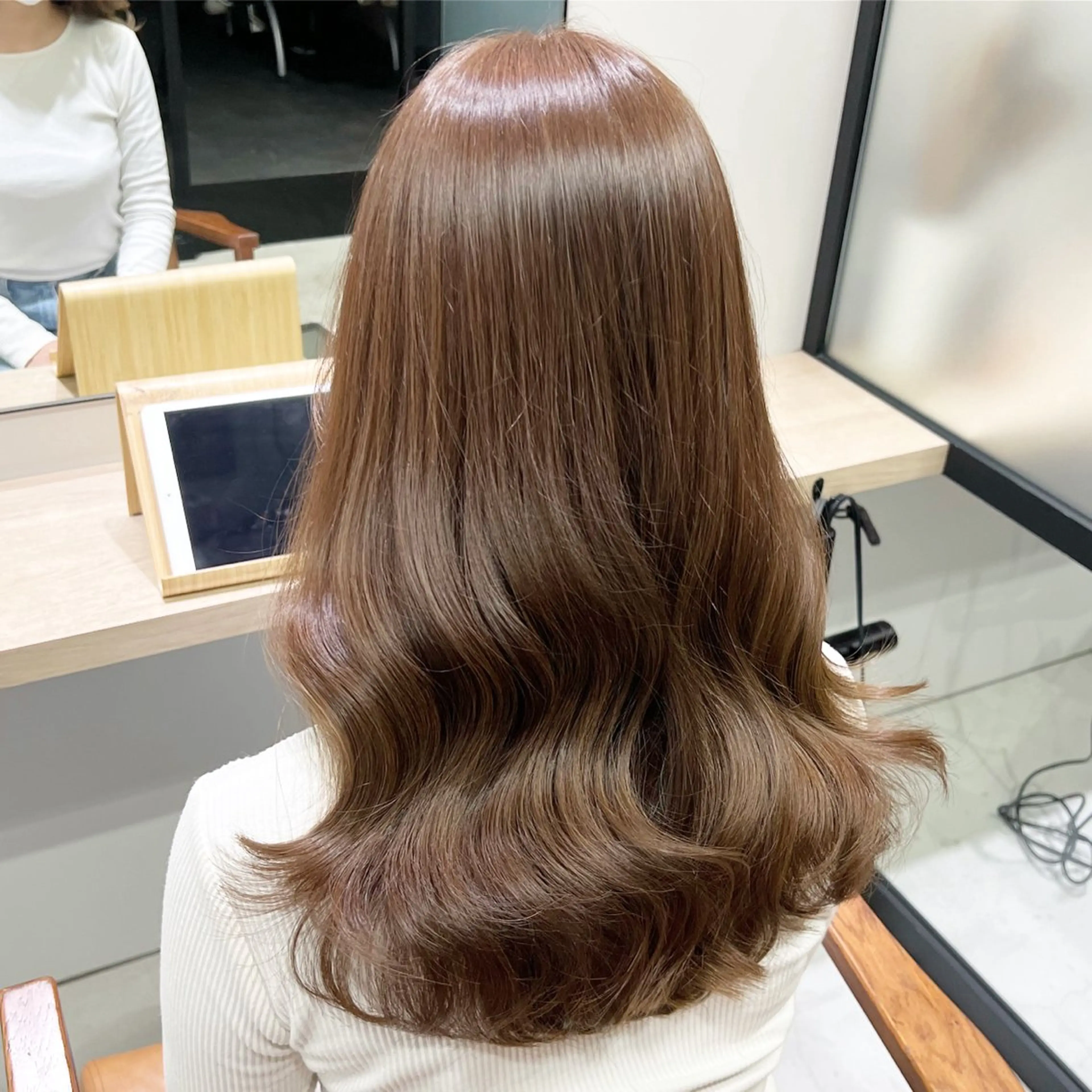 ロング 韓国風ヘア Vélua/miiu所属・韓国束感まつ毛 /Takaのマツエク・マツパデザイン