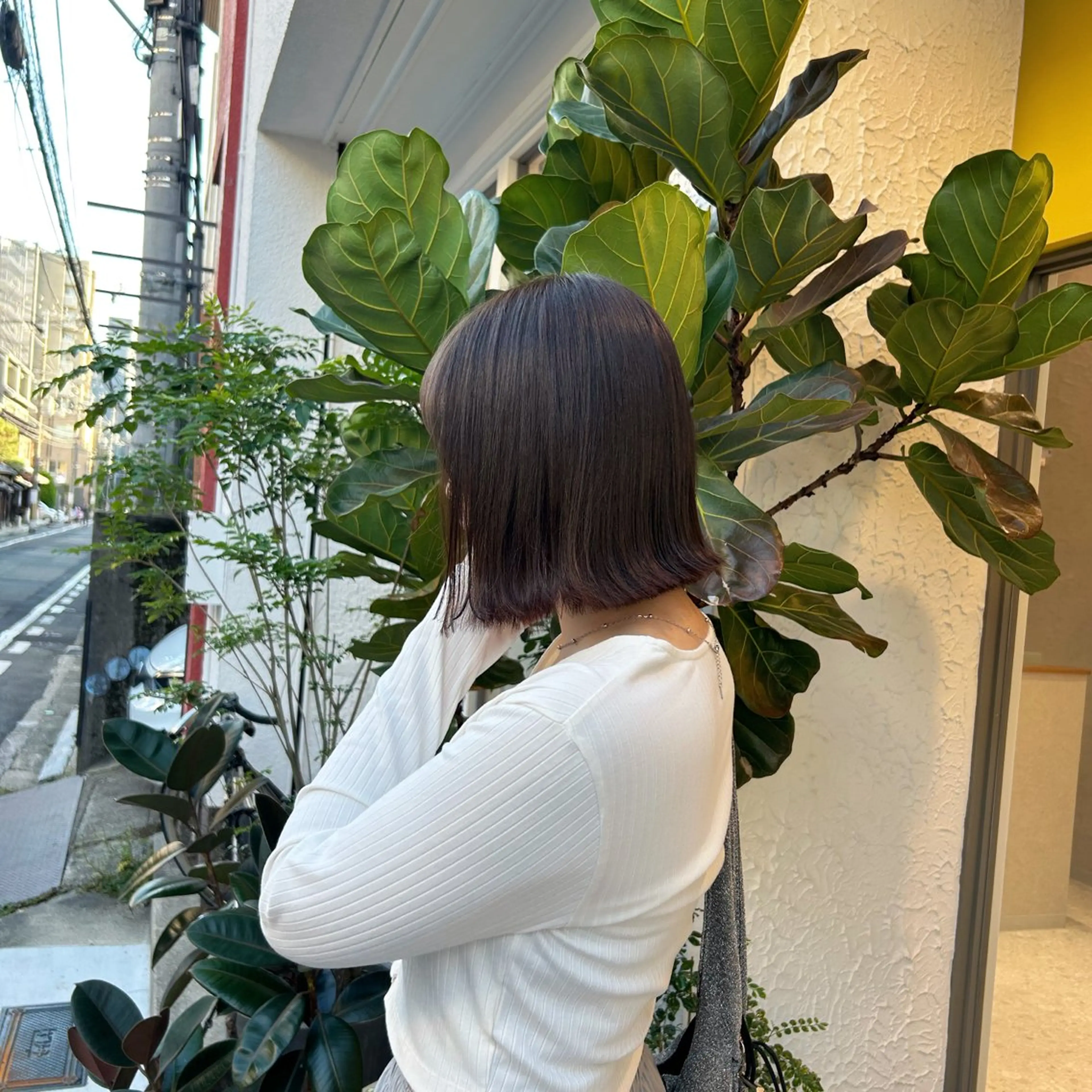 ミディアム カラー LOVEST  井上 つぐみ/ 透明感のヘアスタイル