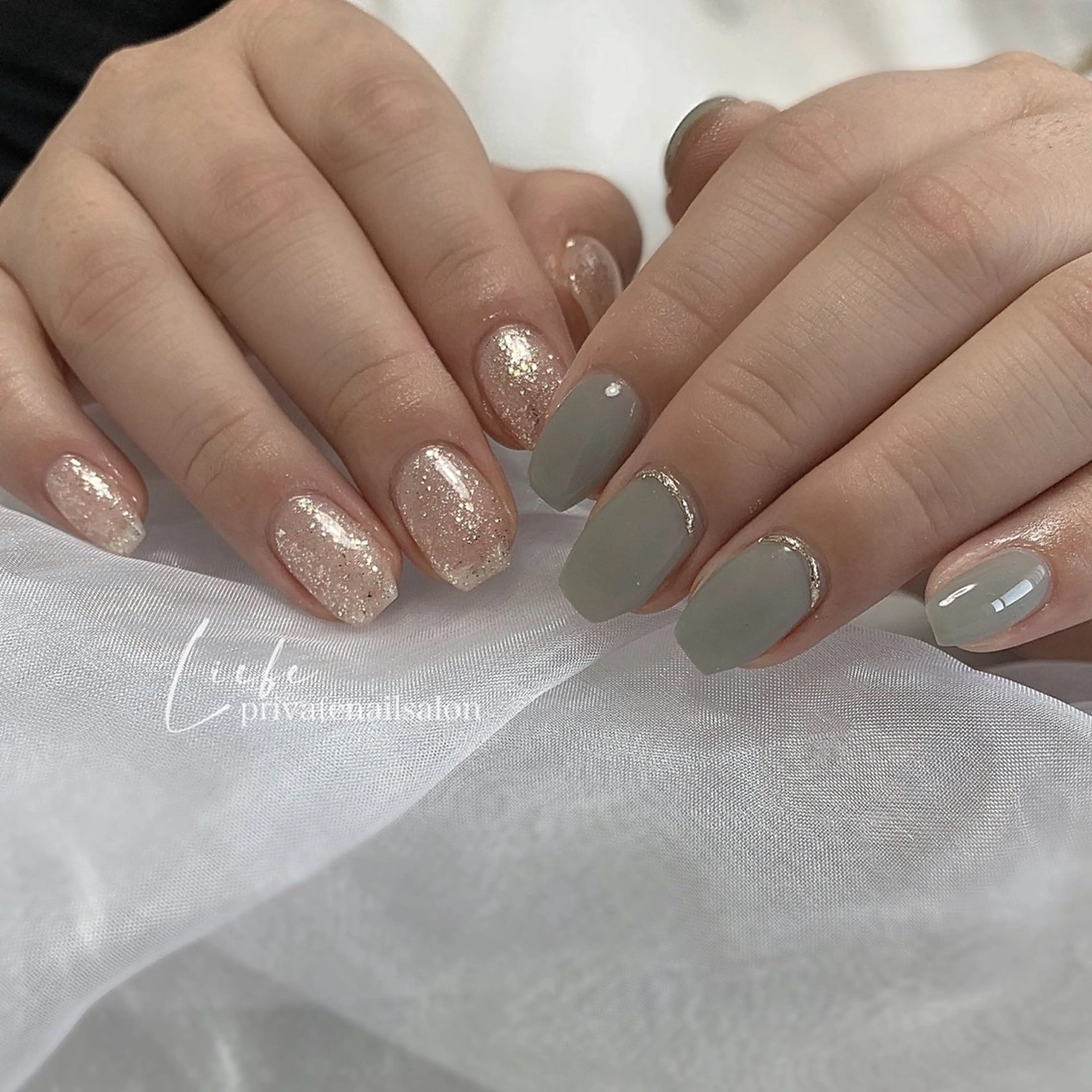 ネイル アートネイル マットネイル ハンドネイル Liebe nailのネイルデザイン