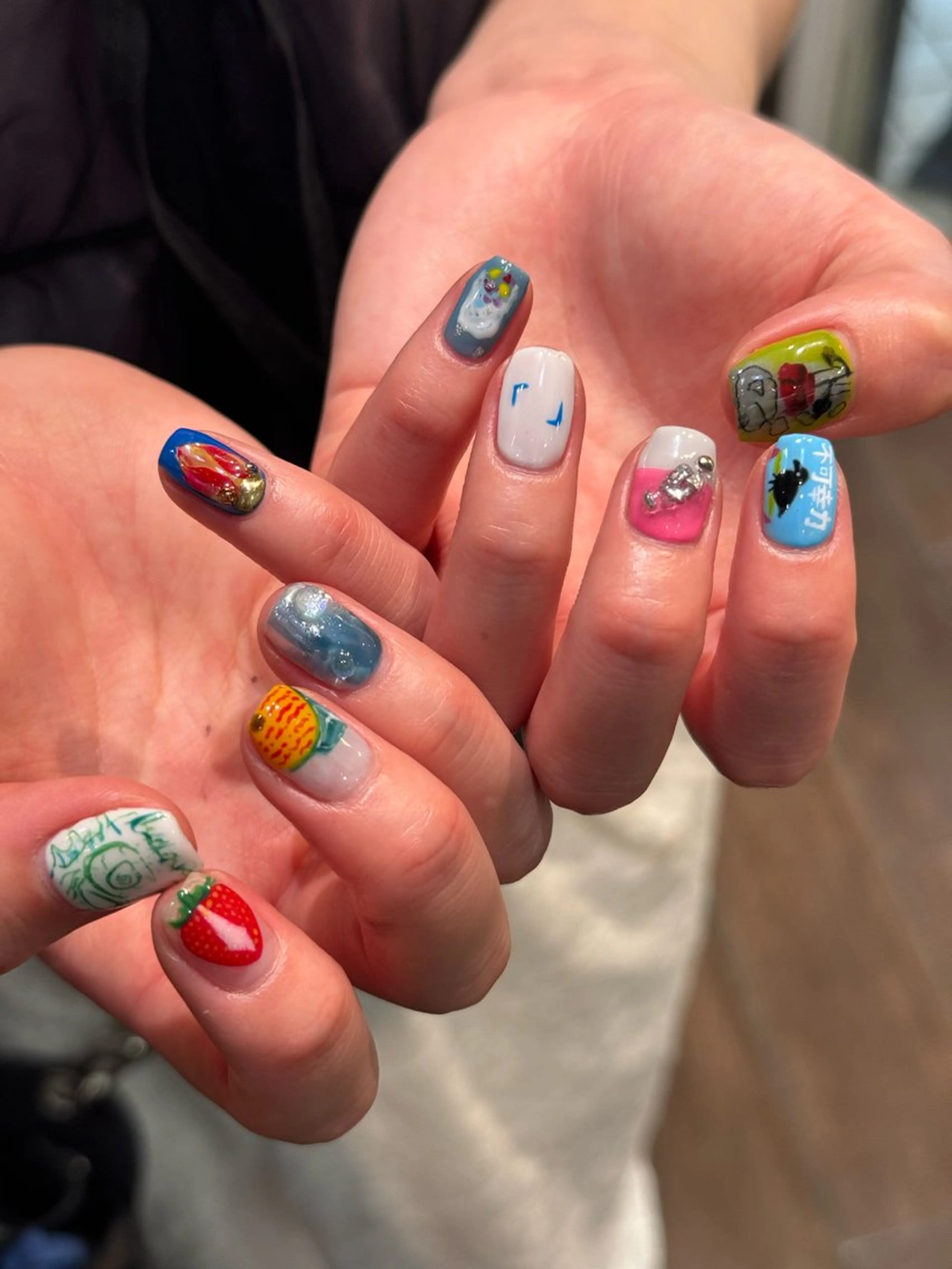 ネイル 韓国ネイル メンズネイル ハンドネイル designcolo r/似合わせNOKAのその他イメージ