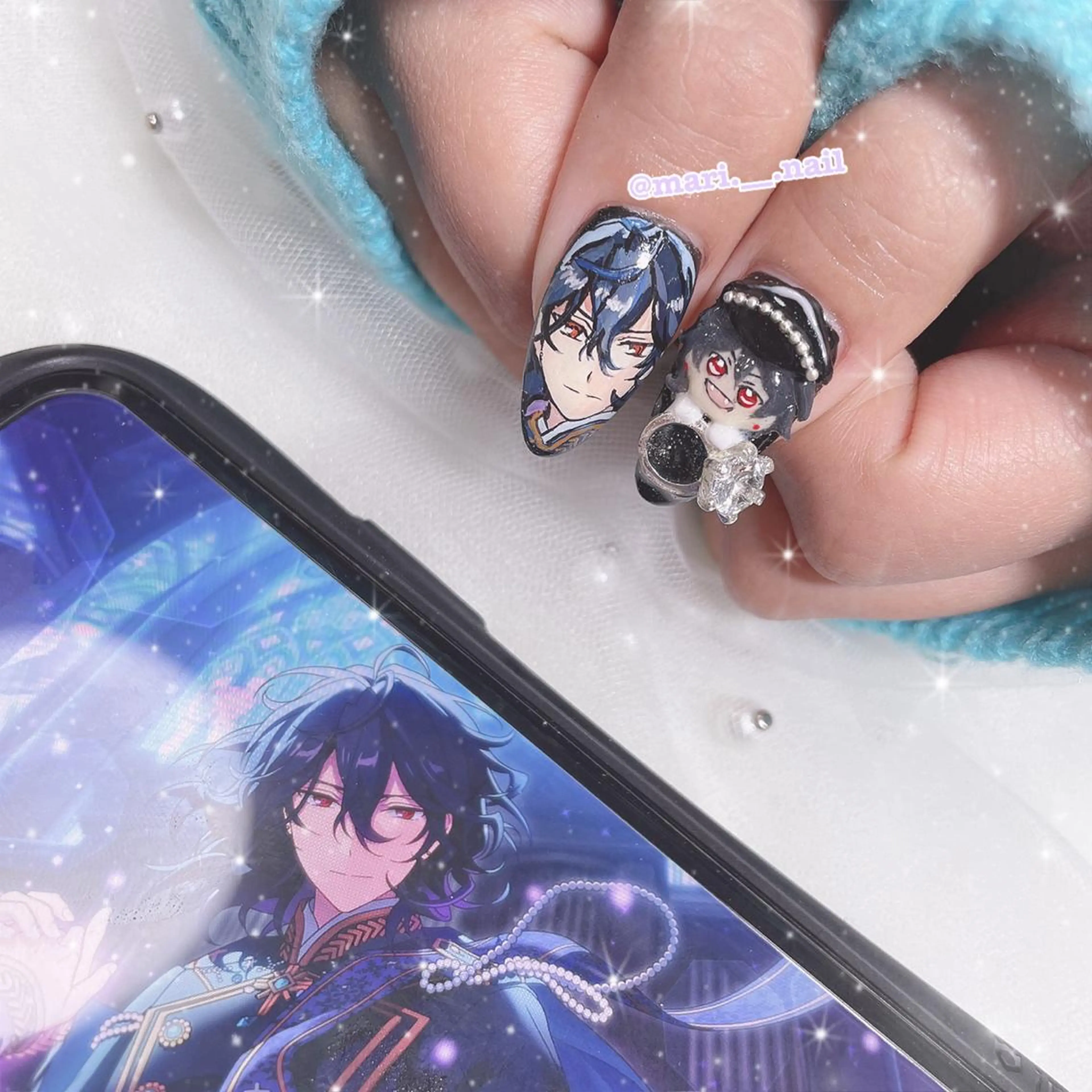 ネイル 🎀 Mayu 🎀痛ネイルのネイルデザイン