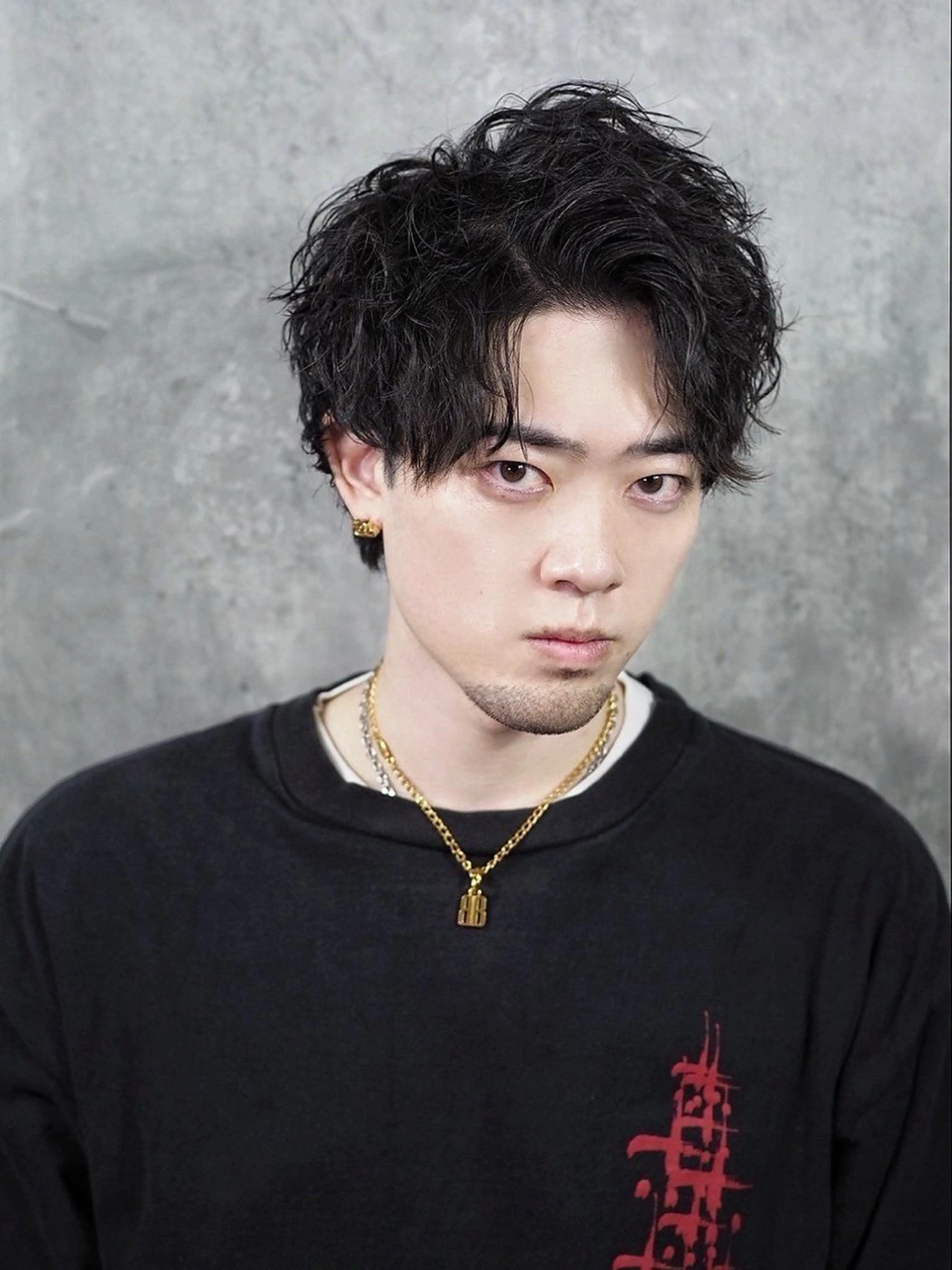 ミディアム BEYOND THE BARBER所属・阿賀 佑季のヘアスタイル