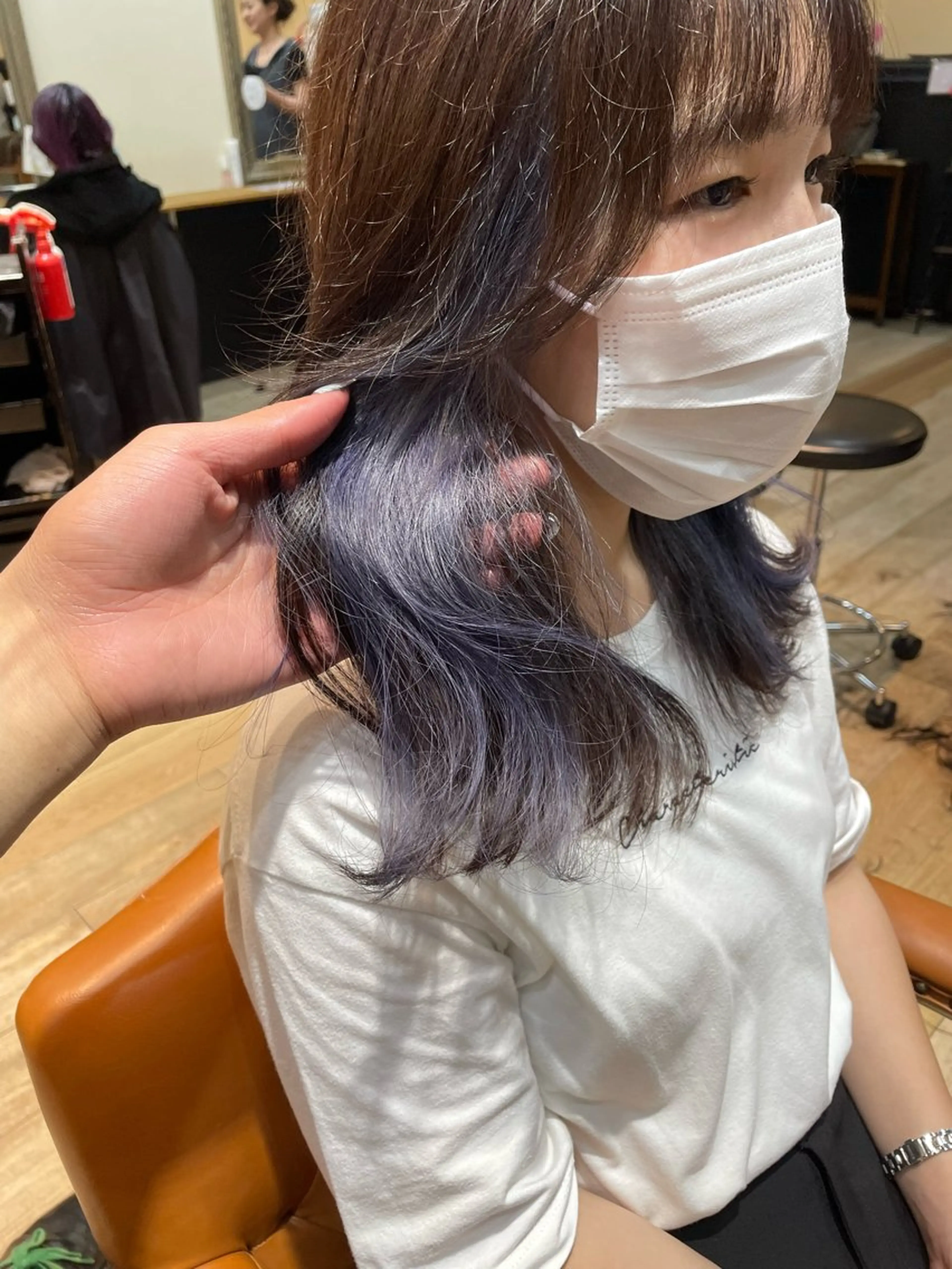 セミロング 亀川蓮 Agu hairのヘアスタイル