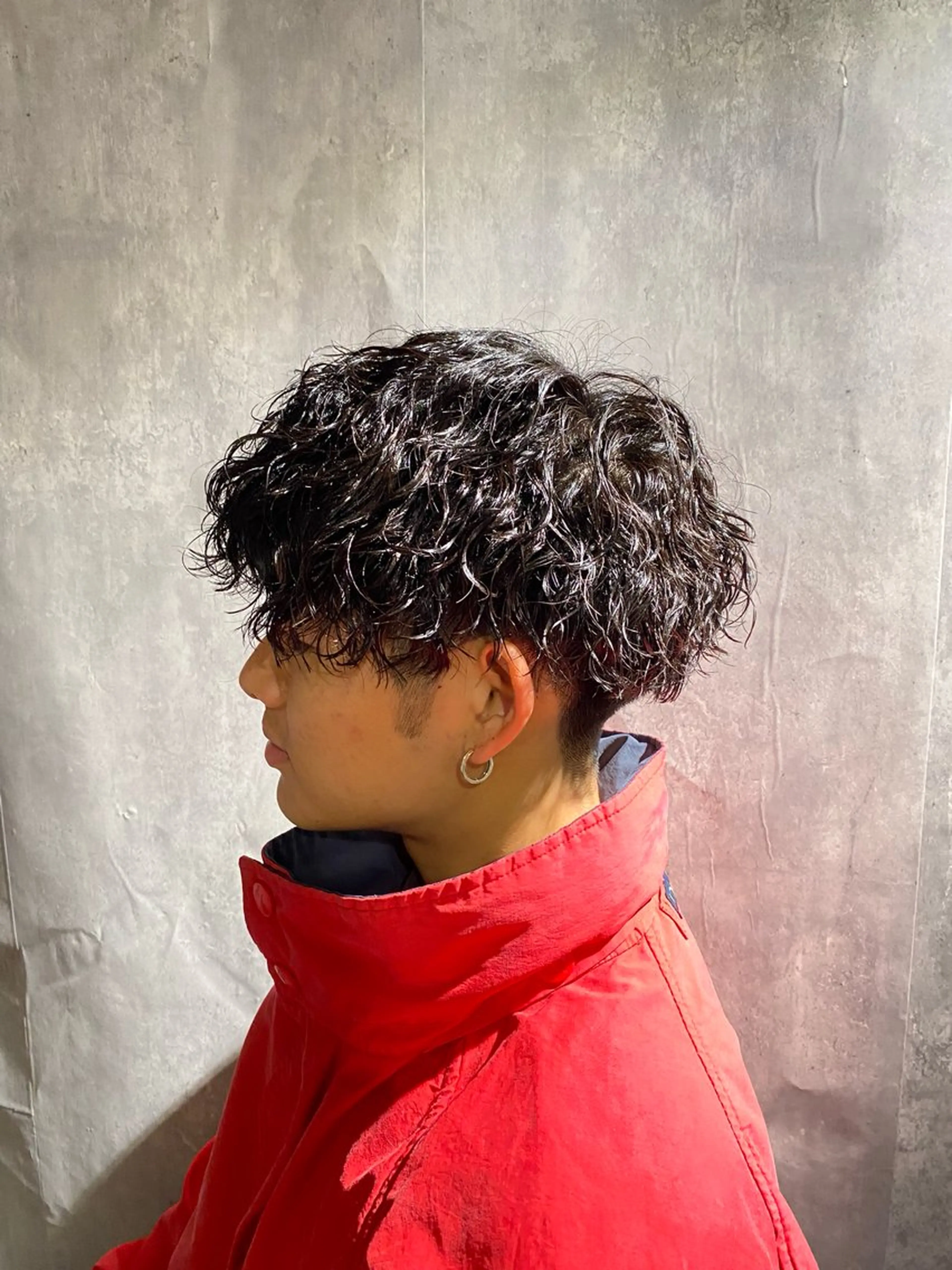 パーマ メンズ 波巻きパーマ メンズパーマ 特化/中川拓也のヘアスタイル