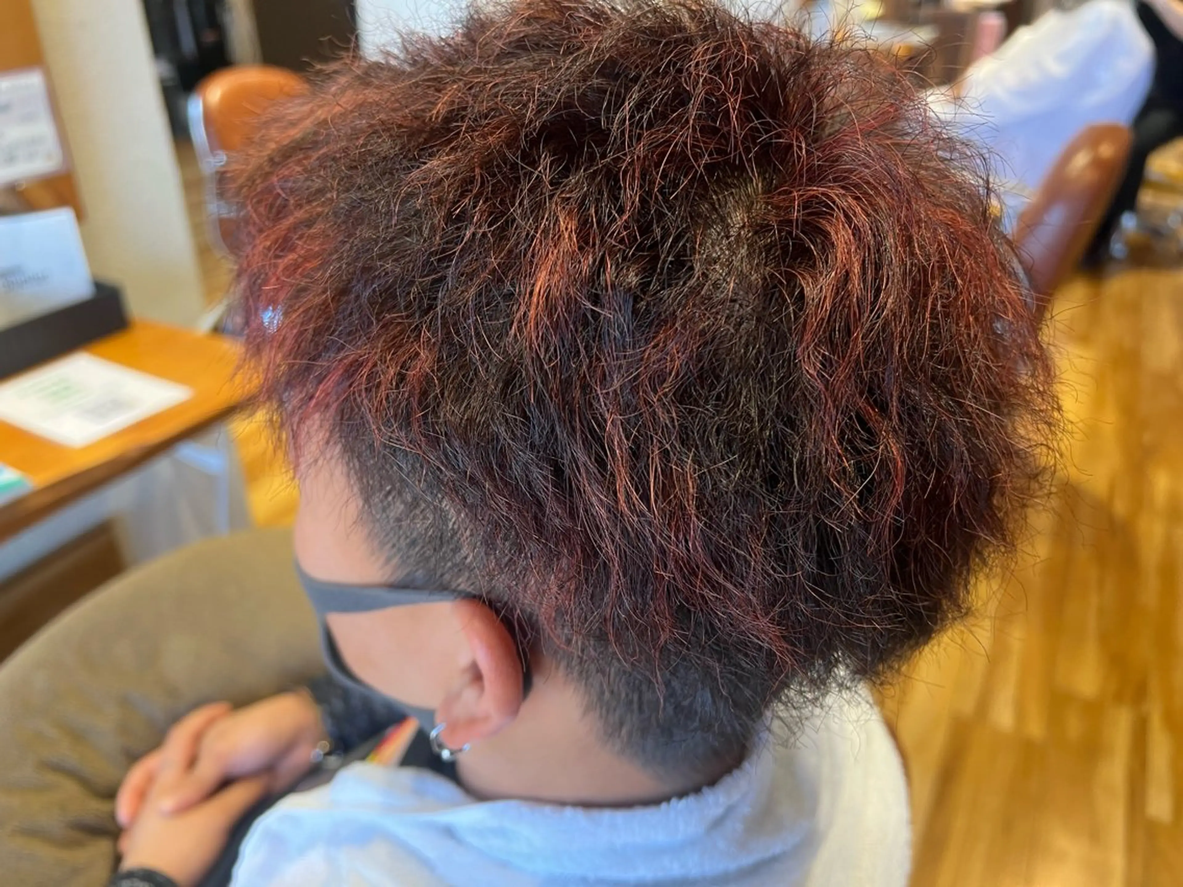 カラー メンズ メンズブリーチ メンズメッシュ ブリーチ メッシュ hair salon komorebi所属・韓国風/レイヤーカッ トmanamiのヘアスタイル