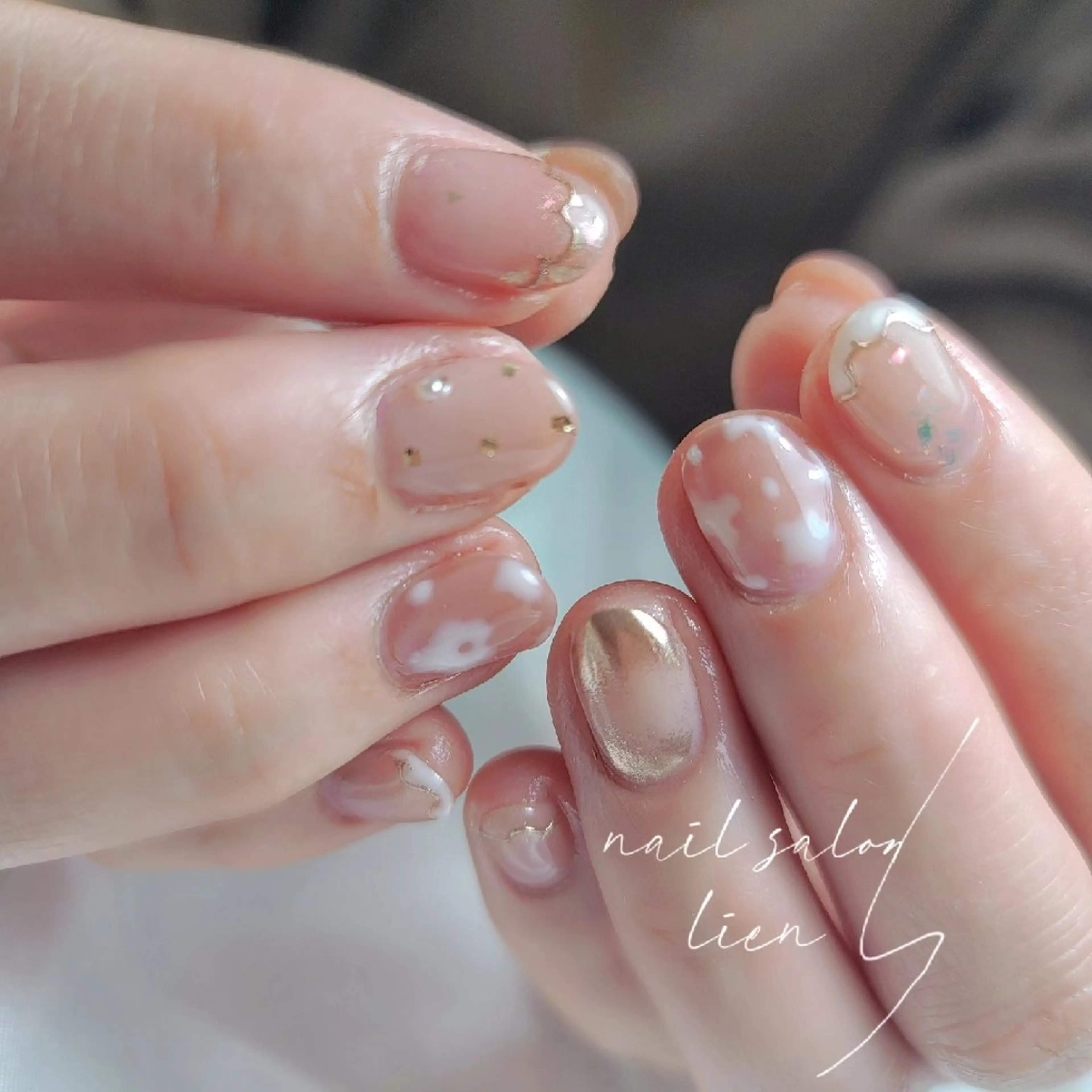 ネイル ハンドネイル プライベートサロン lienのネイルデザイン