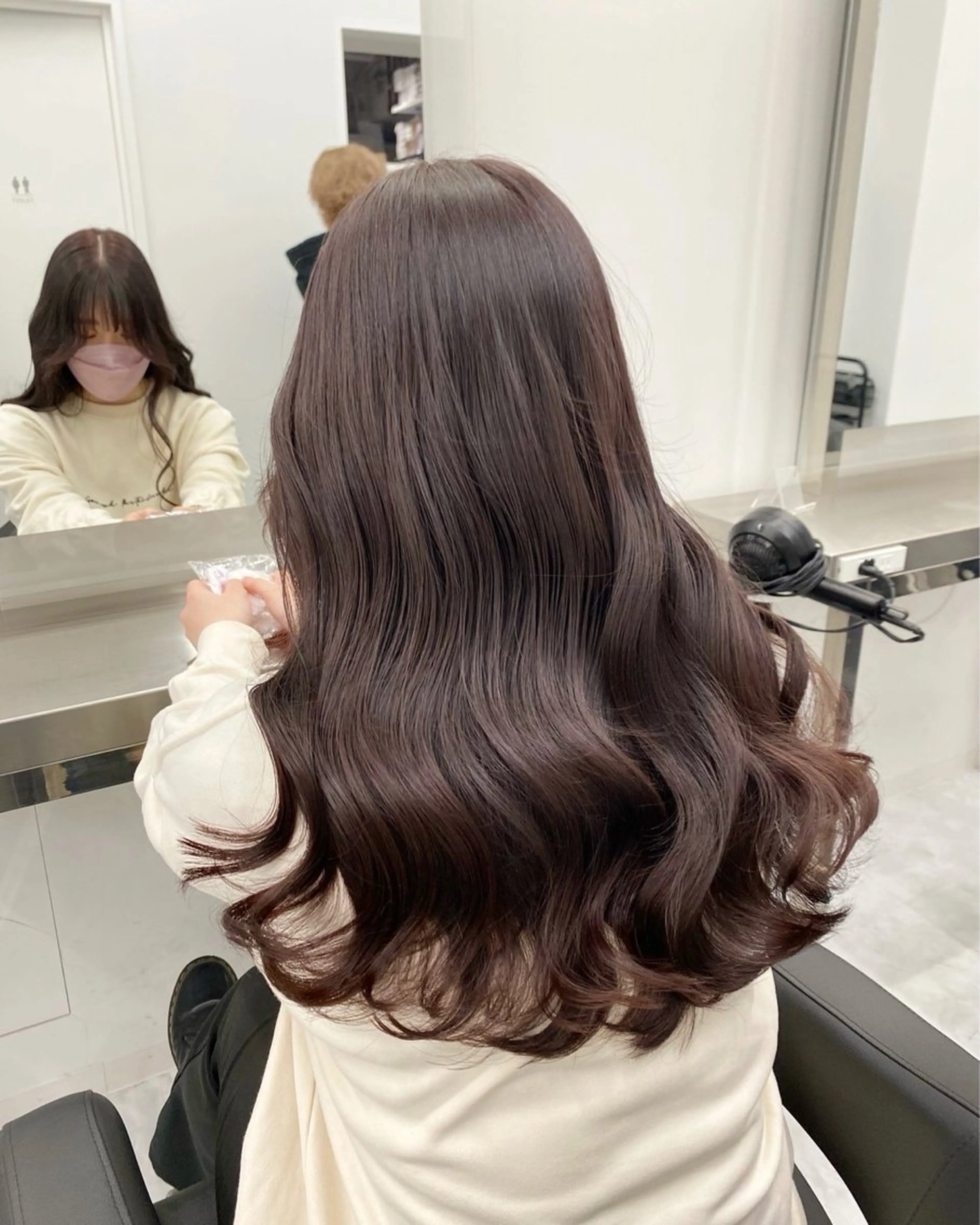 カラー ヘアカラー ヘアセット 🤍やわらか抜け感 hair🤍RINのヘアスタイル