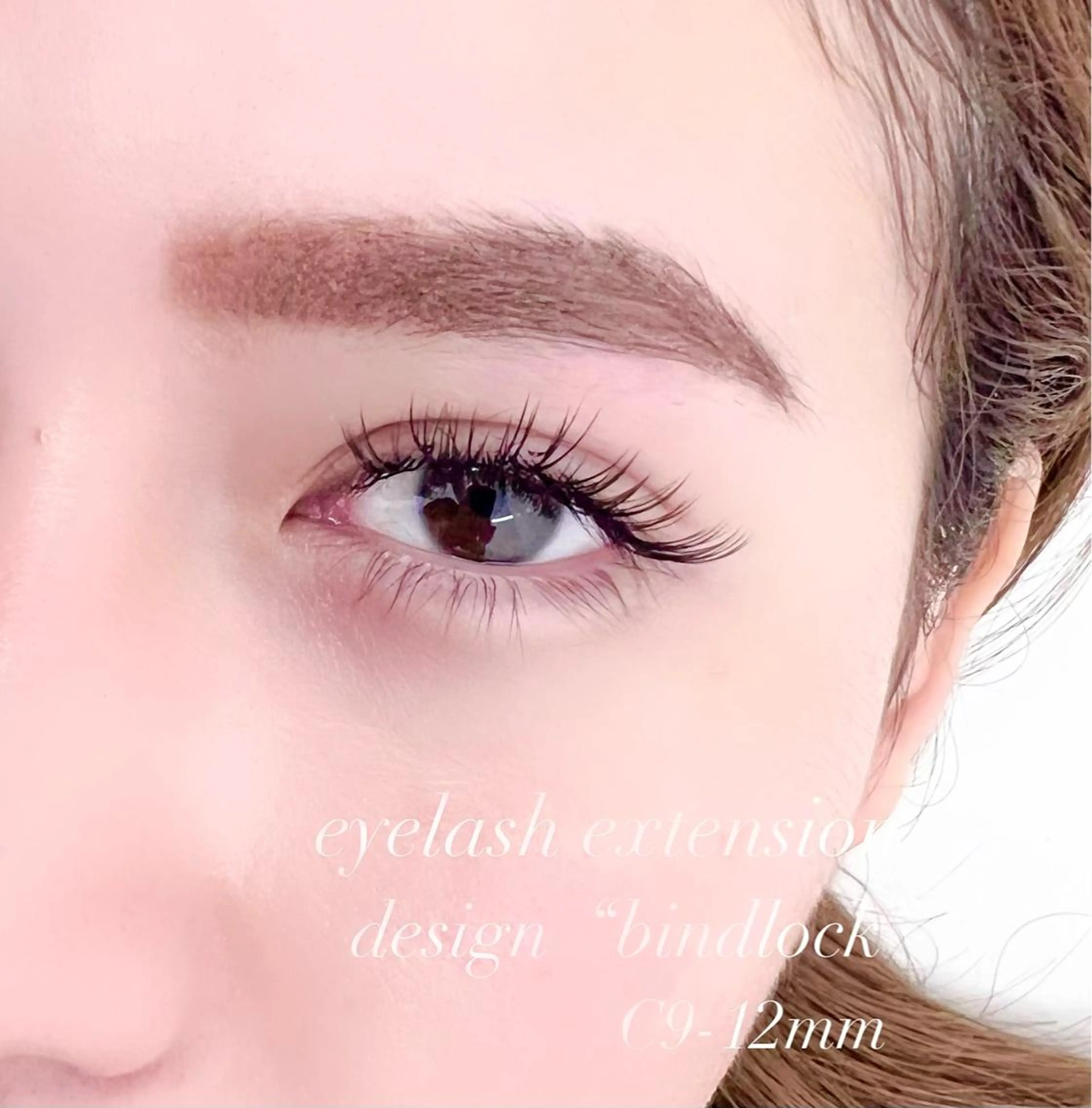 マツエク・マツパ バインドロック 目尻長め セクシー マツエク Largo🌿 明治神宮前／表参道のマツエク・マツパデザイン