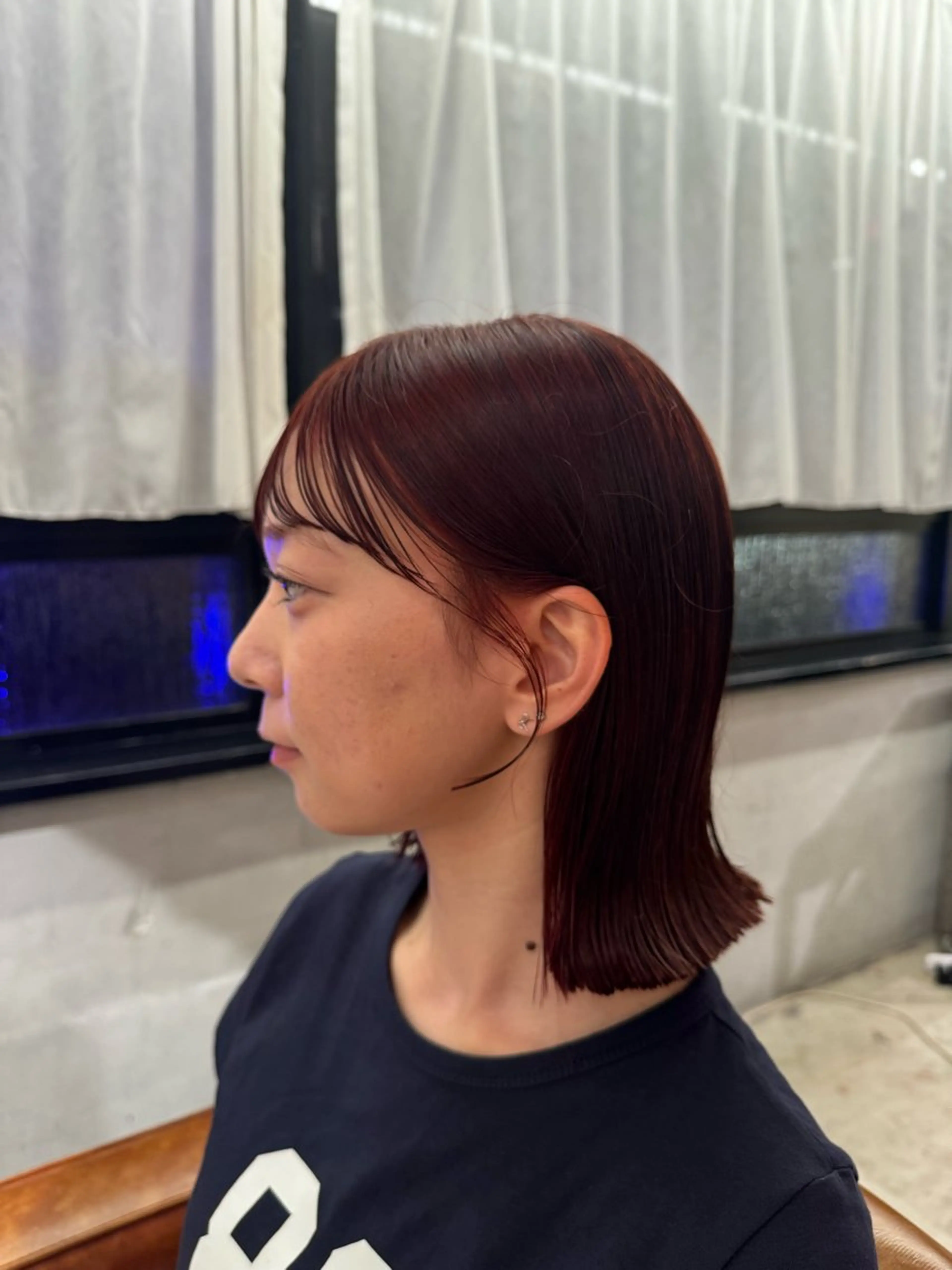 カラー 千田 珠子のヘアスタイル